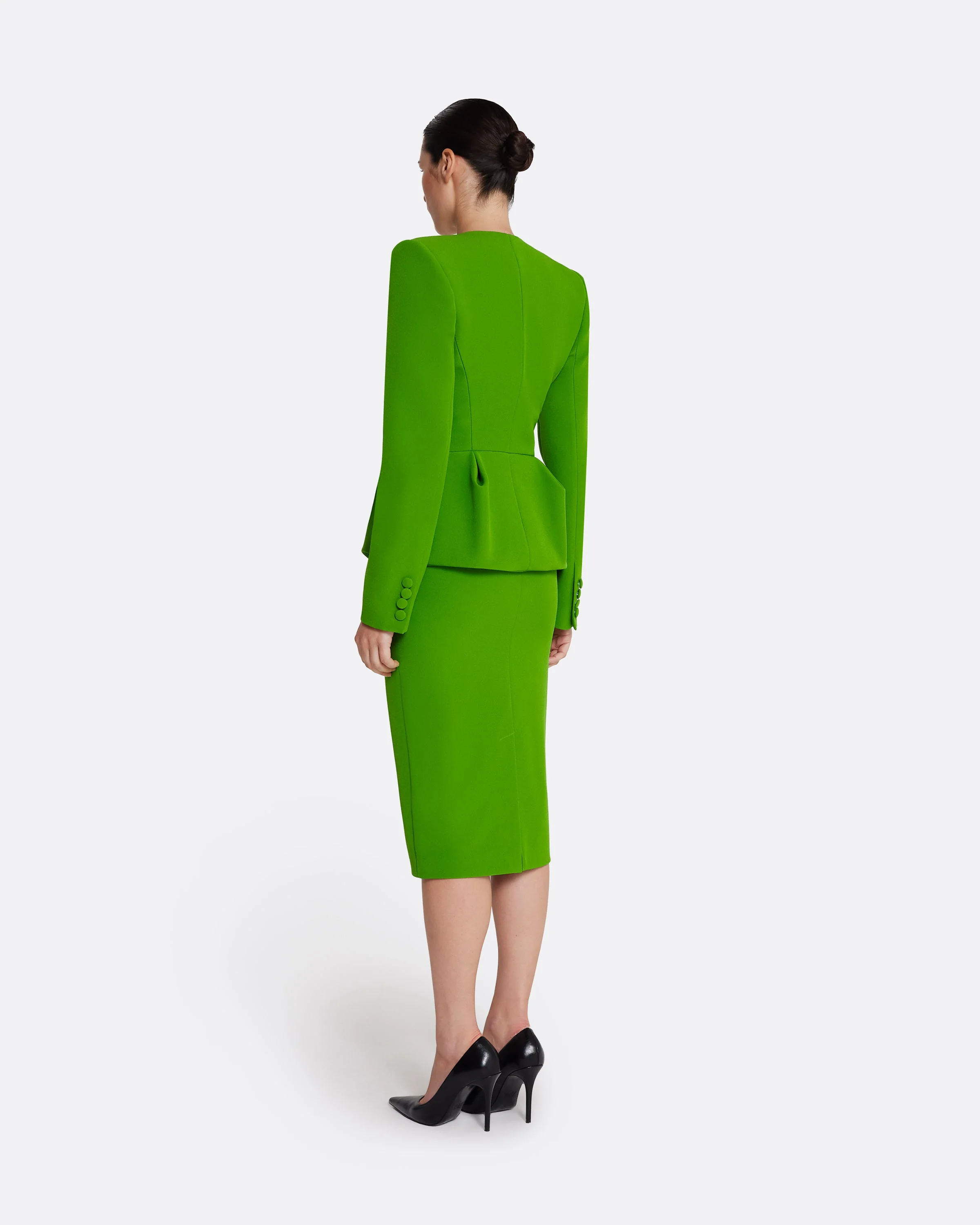 Hokuku Skirt in Verdant Green - Image 2