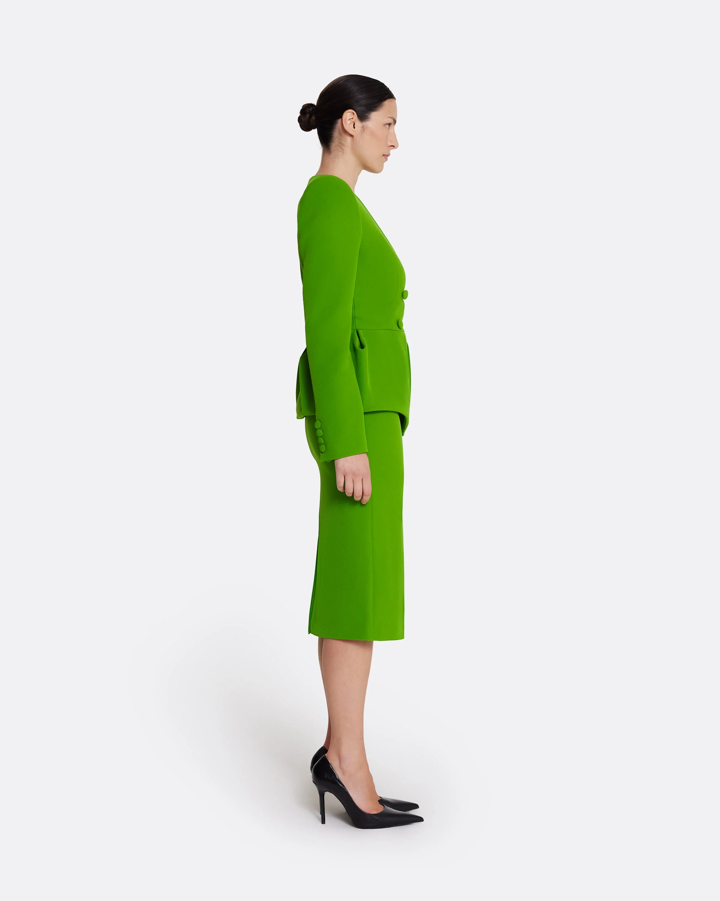 Hokuku Skirt in Verdant Green - Image 7
