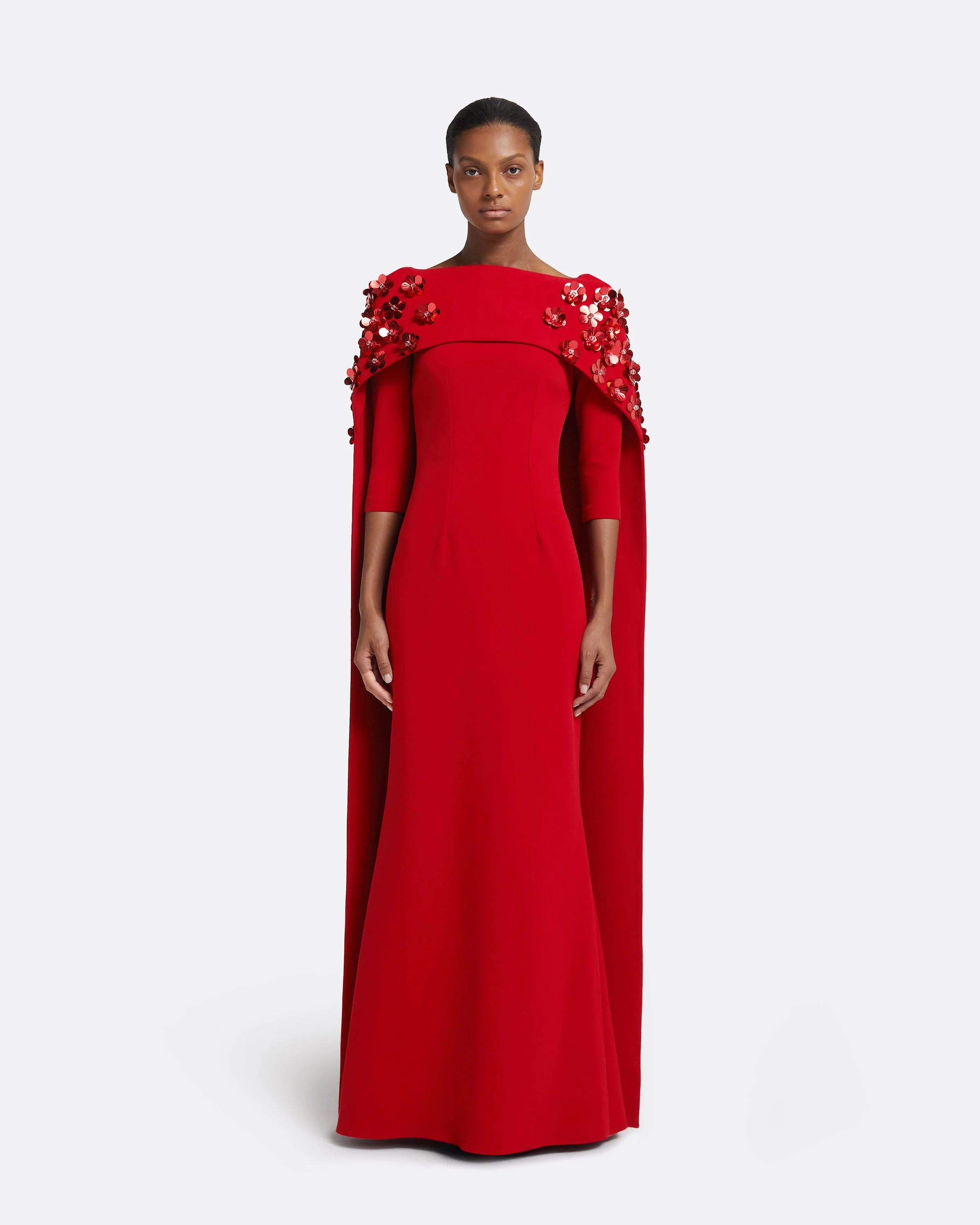 Isabella Harness With Soshin Dress in Cherry Red - Image 11