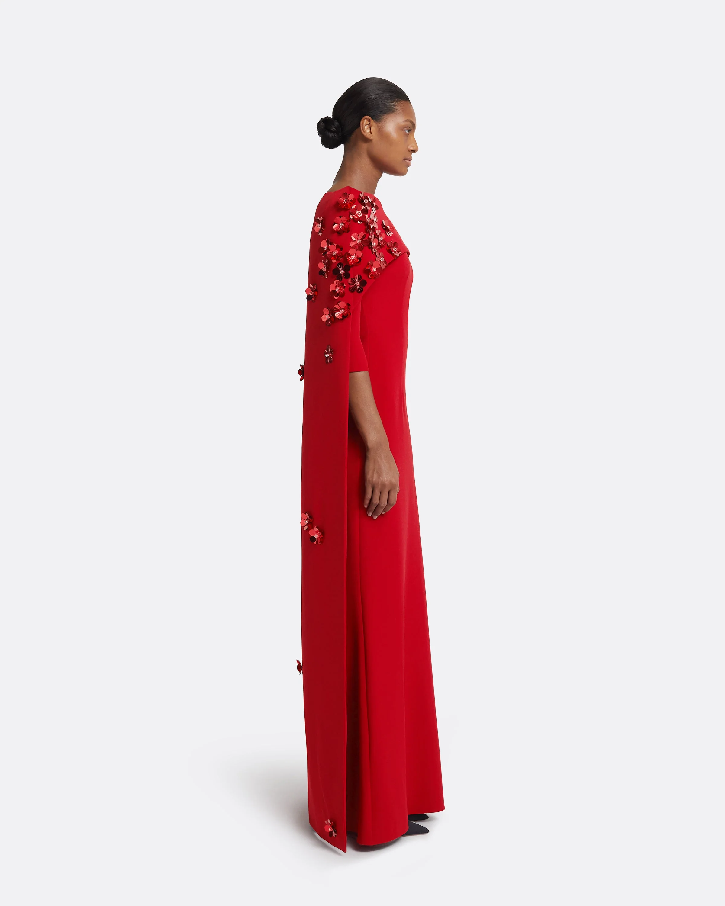 Isabella Harness With Soshin Dress in Cherry Red - Image 9