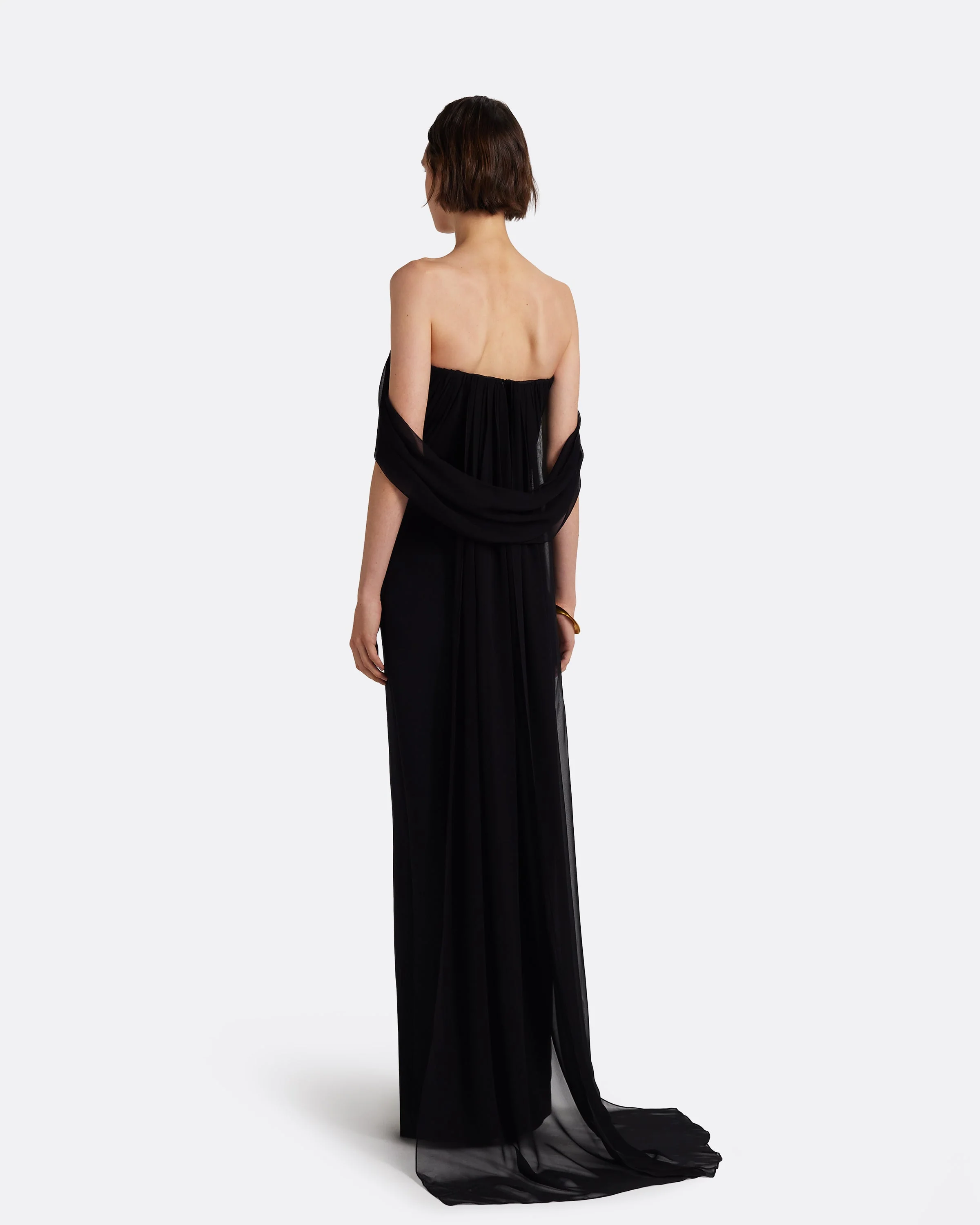 Iselle Dress Long in Black - Image 2