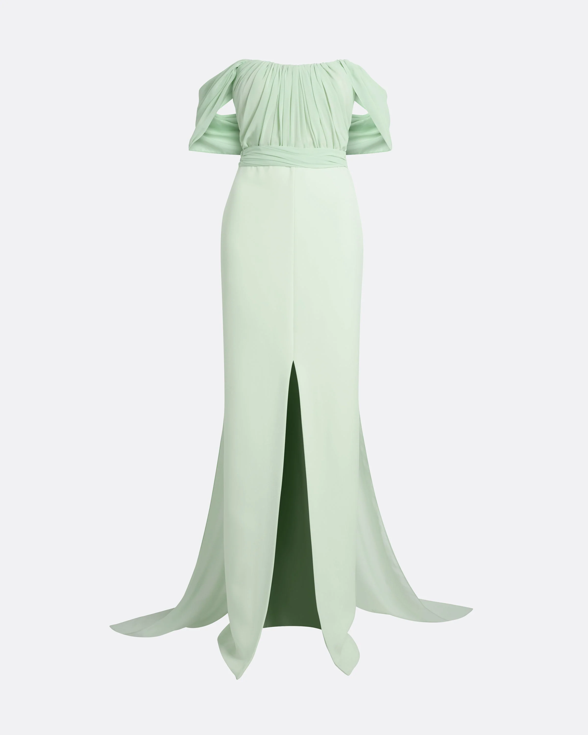 Iselle Dress Long in Sea Glass - Image 5