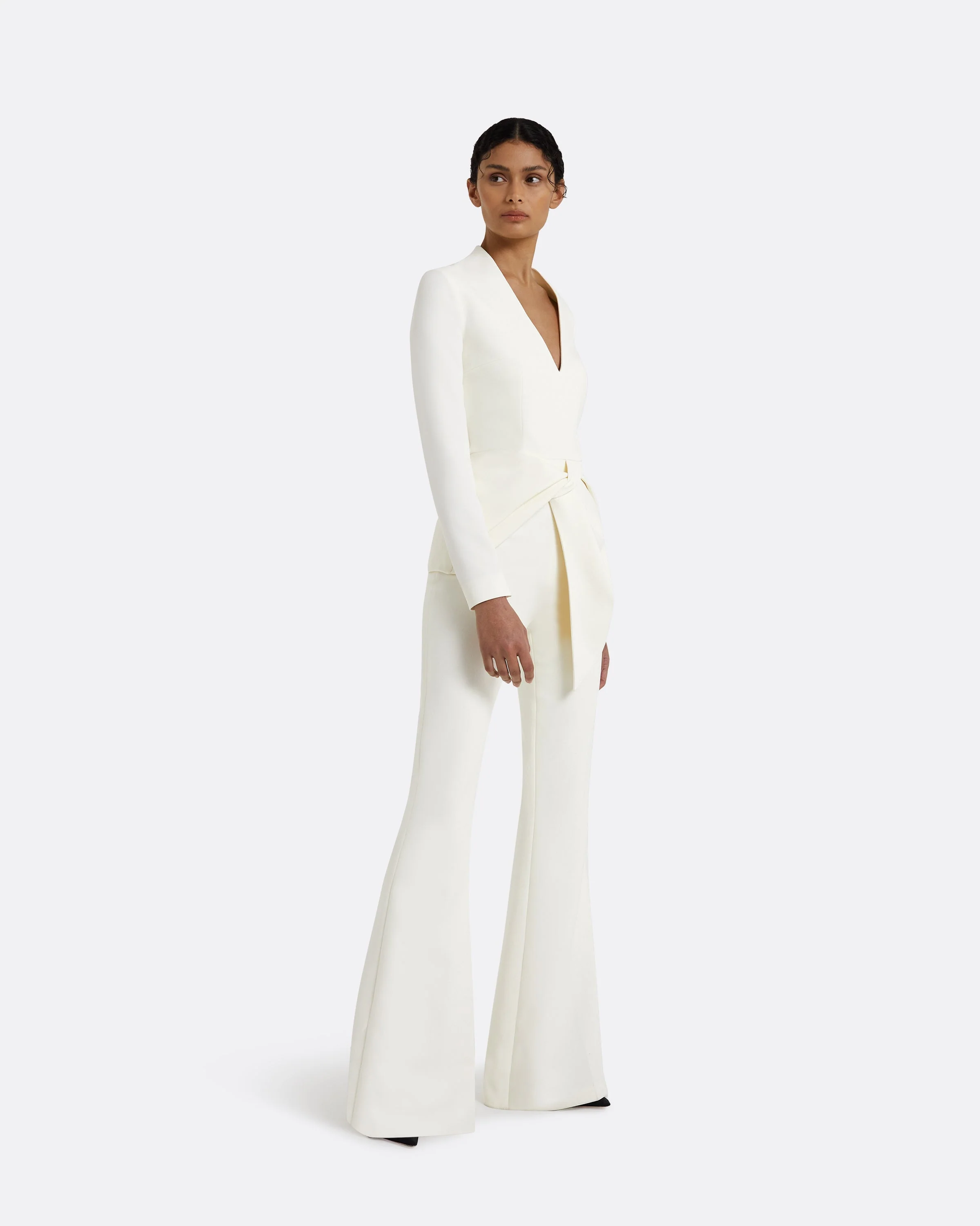 Halluana Ivory Trousers - Image 15