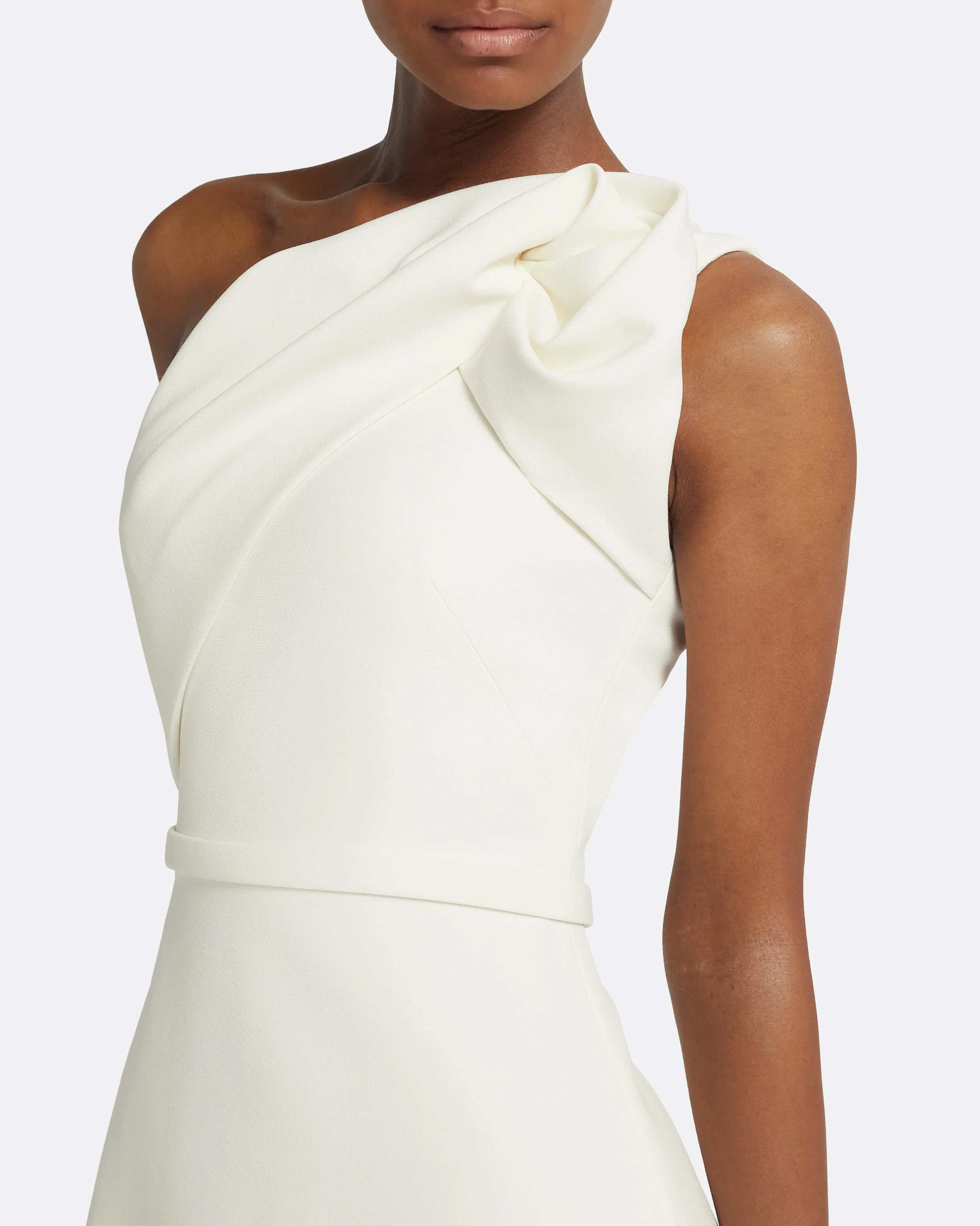 Jaden Short Dress in Ivory - Image 8
