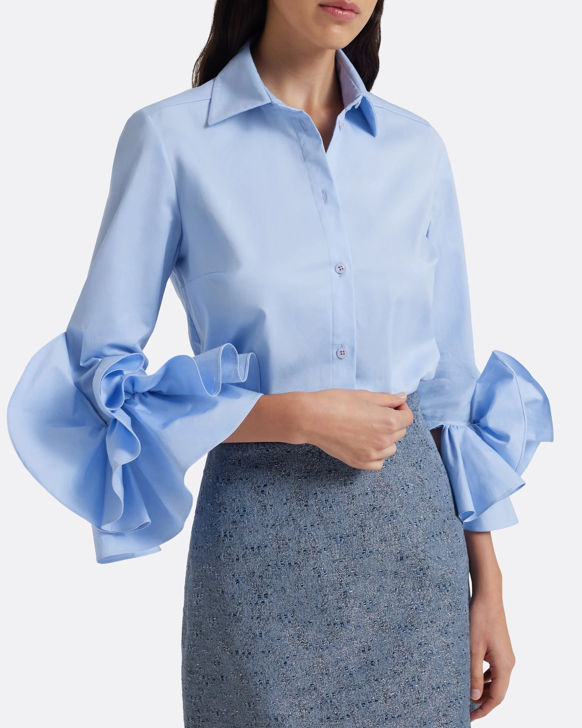 Joanne Top in Classic Blue - Image 3