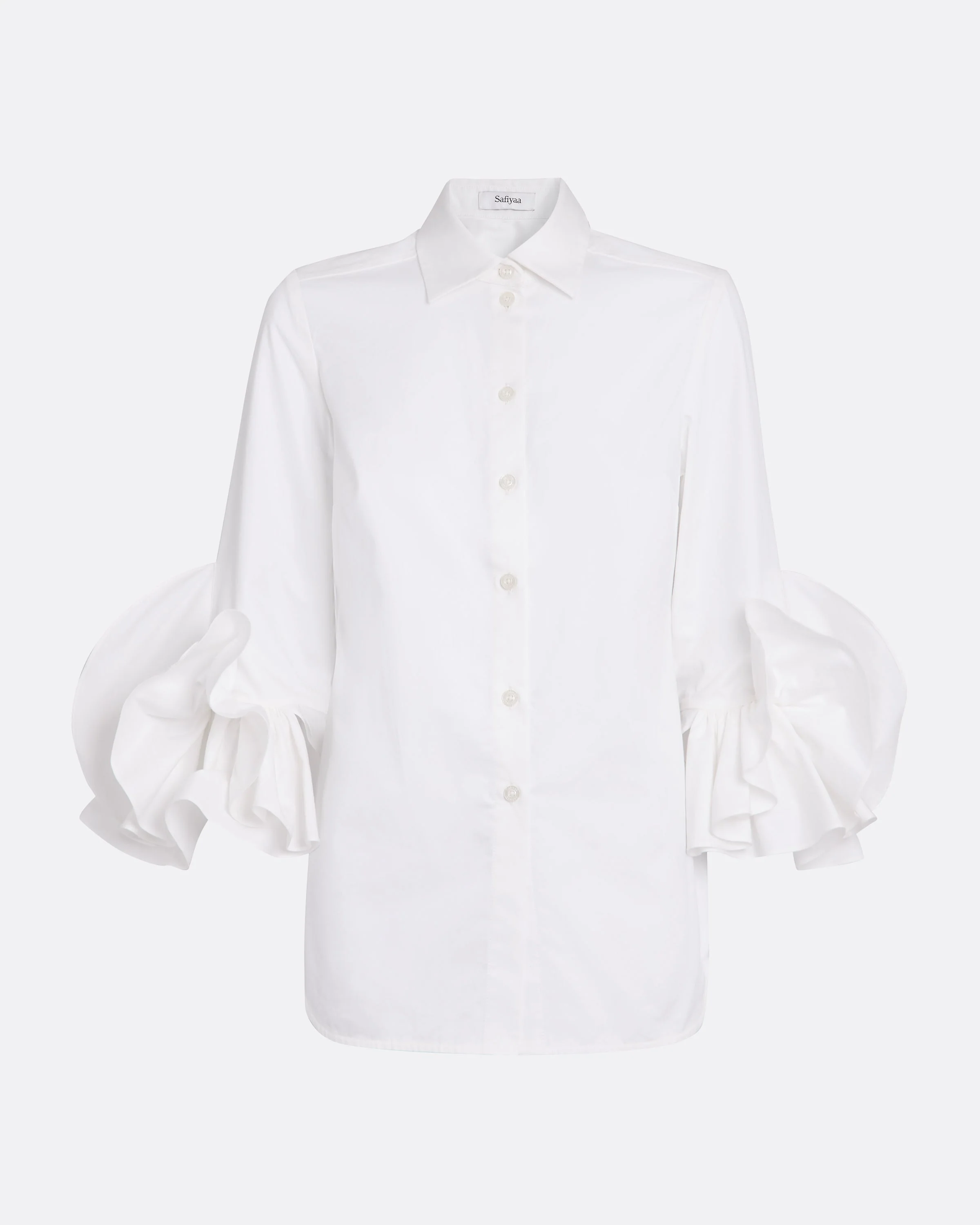 Joanne Shirt in Ivory - Image 6
