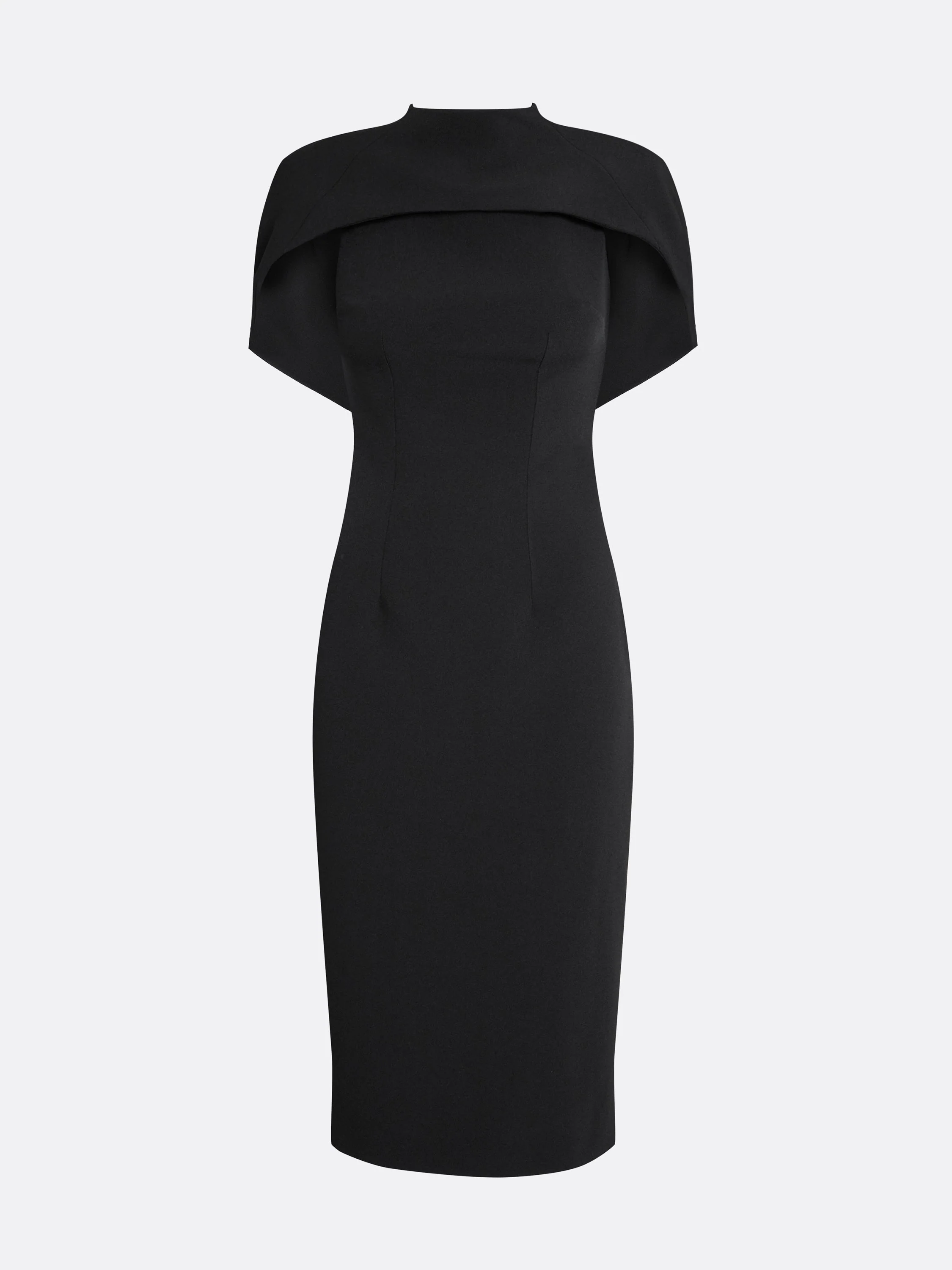 Kalika Black Midi Dress - Image 15