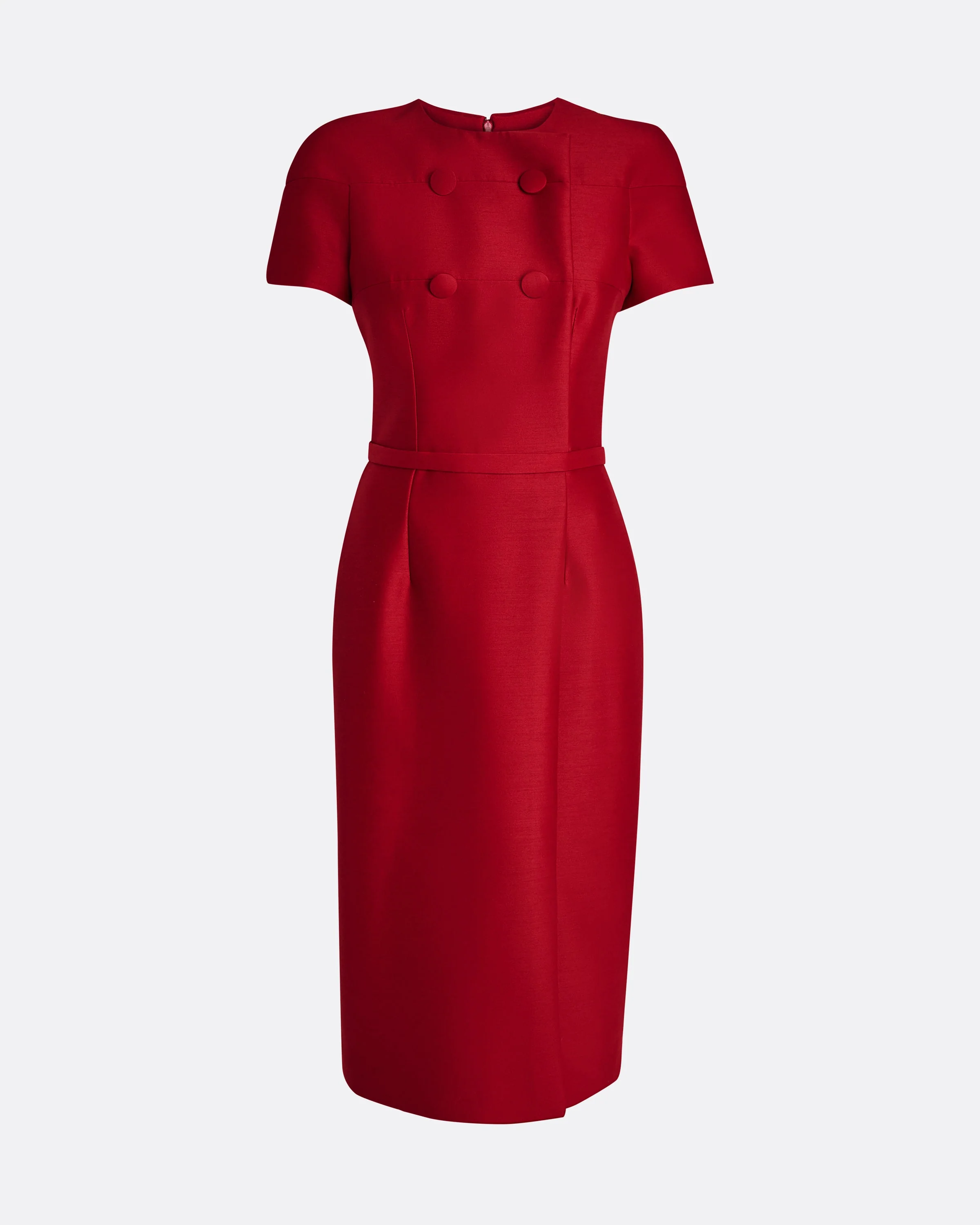 Kamari Midi Dress in Radiant Red - Image 5