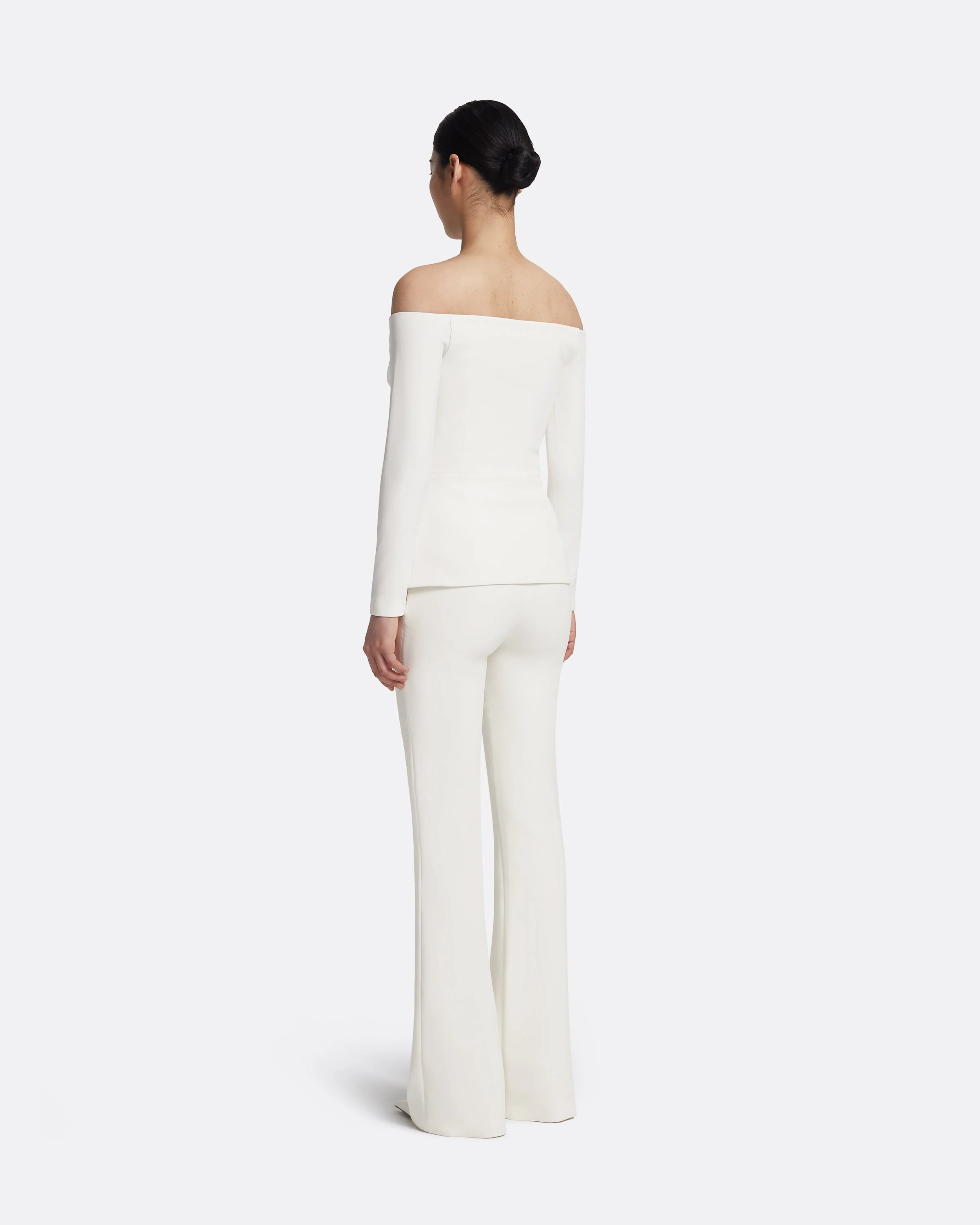 Kamile Jacket in Ivory with Crystal - Image 3