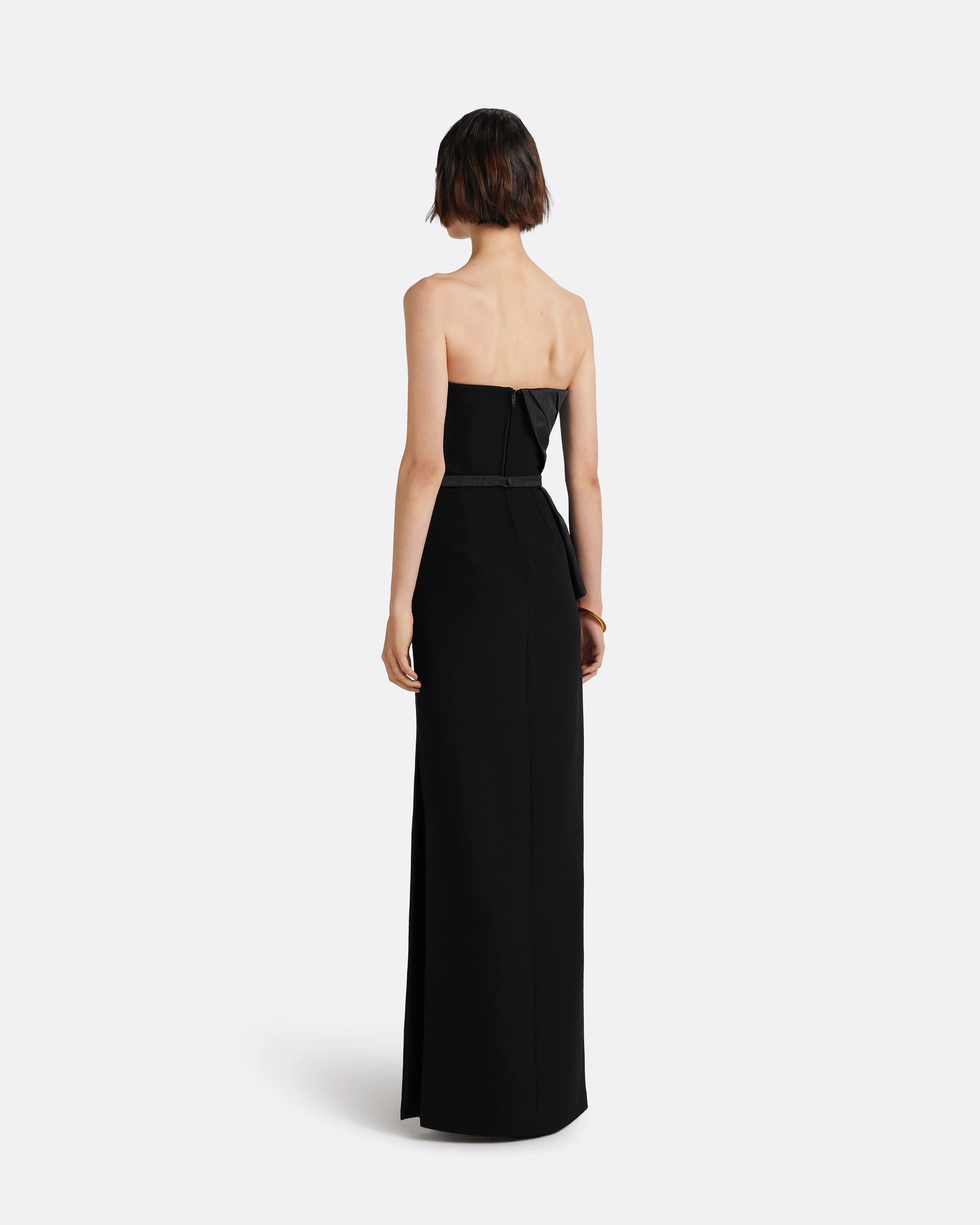 Kasia Long Dress in Black - Image 2
