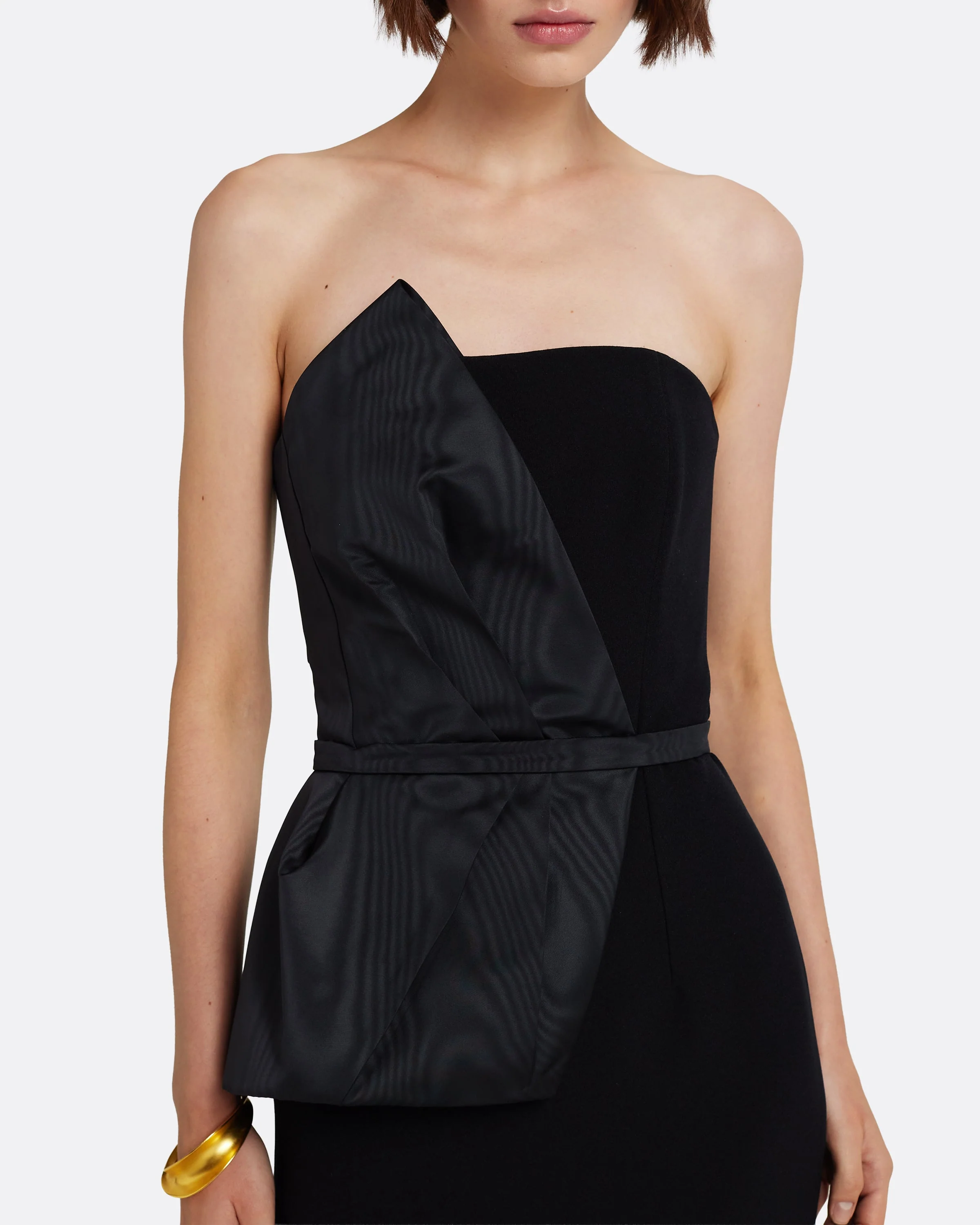 Kasia Long Dress in Black - Image 3