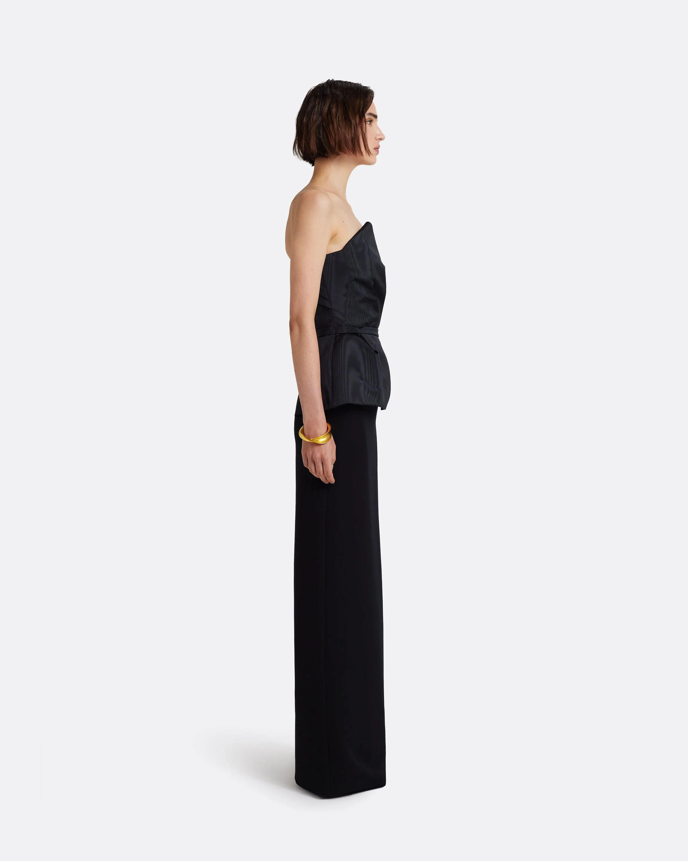 Kasia Long Dress in Black - Image 4