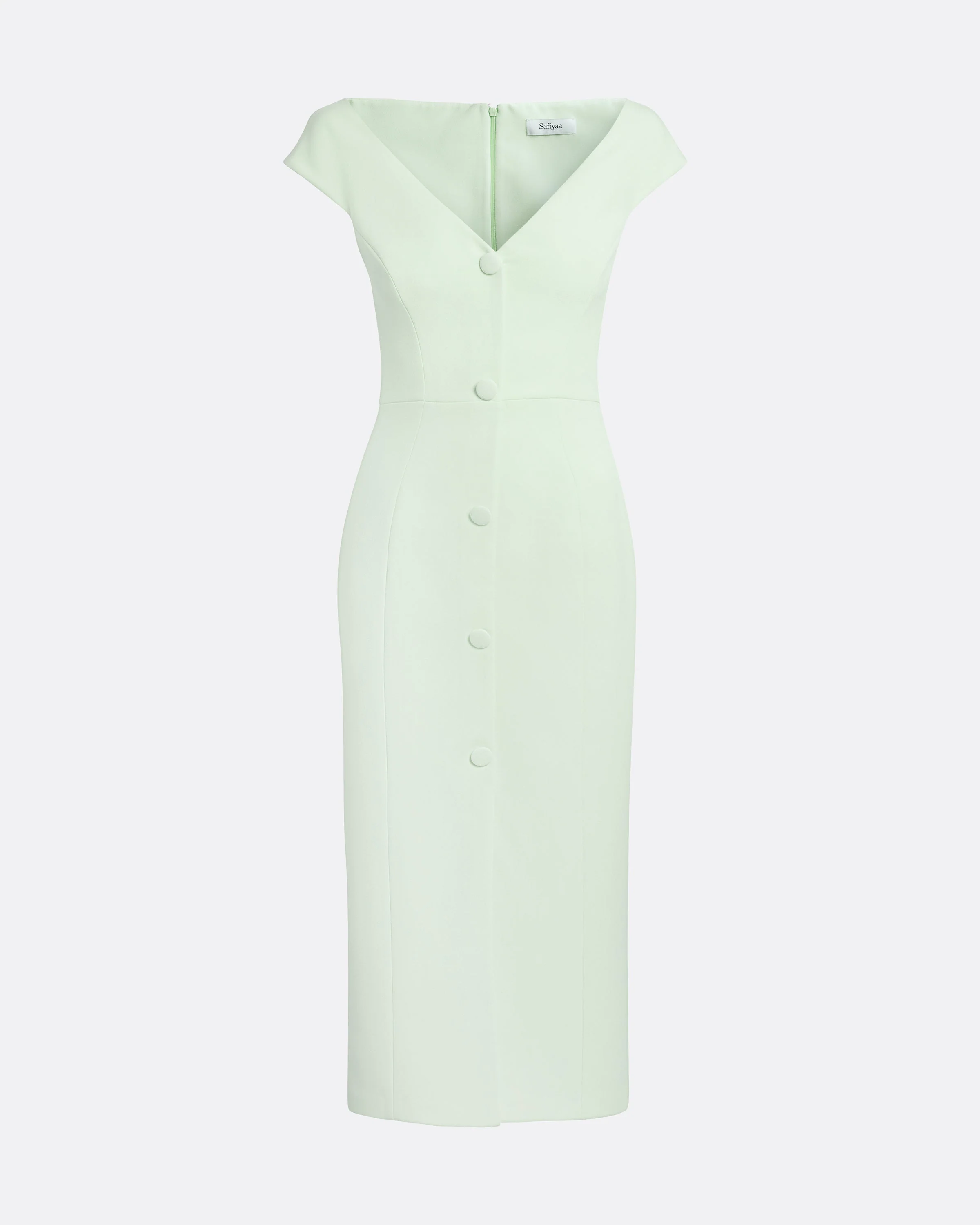 Klea Midi Dress in Sea glass - Image 5