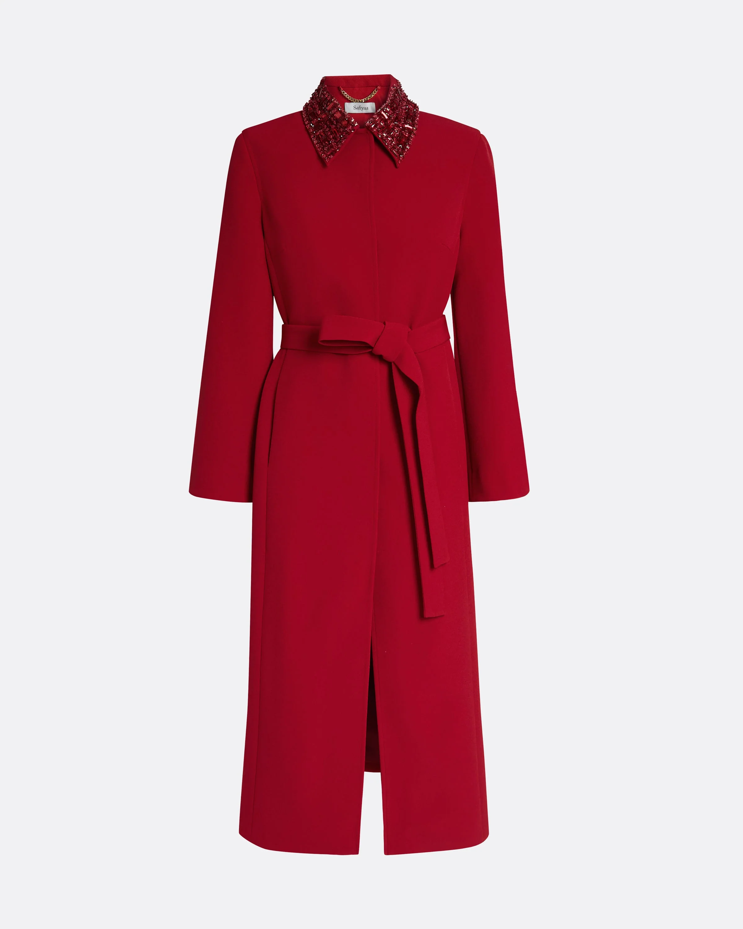 Lillita Jacket in Azalea Red with Multi-reds - Image 10