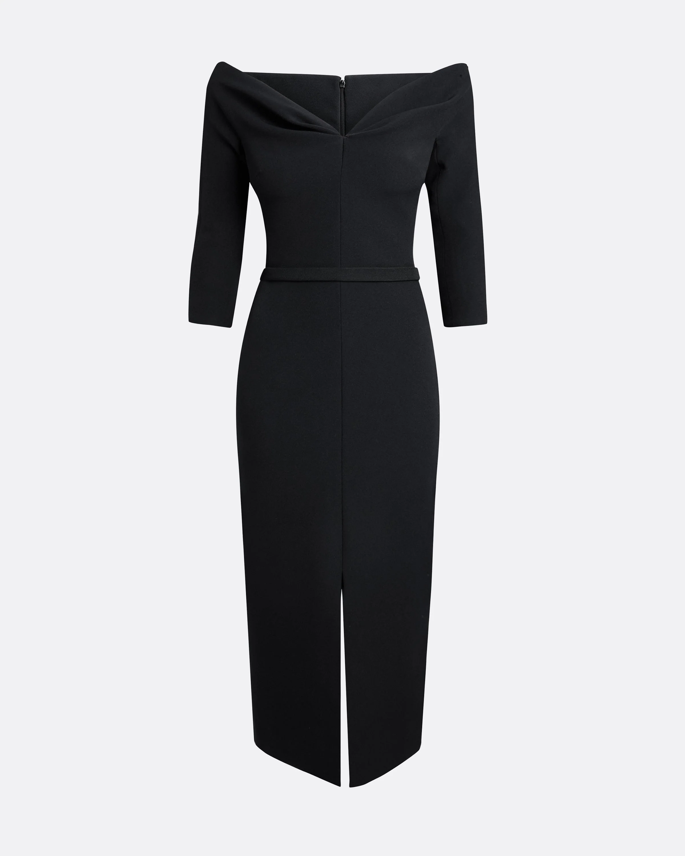 Linda Midi Dress in Black - Image 5