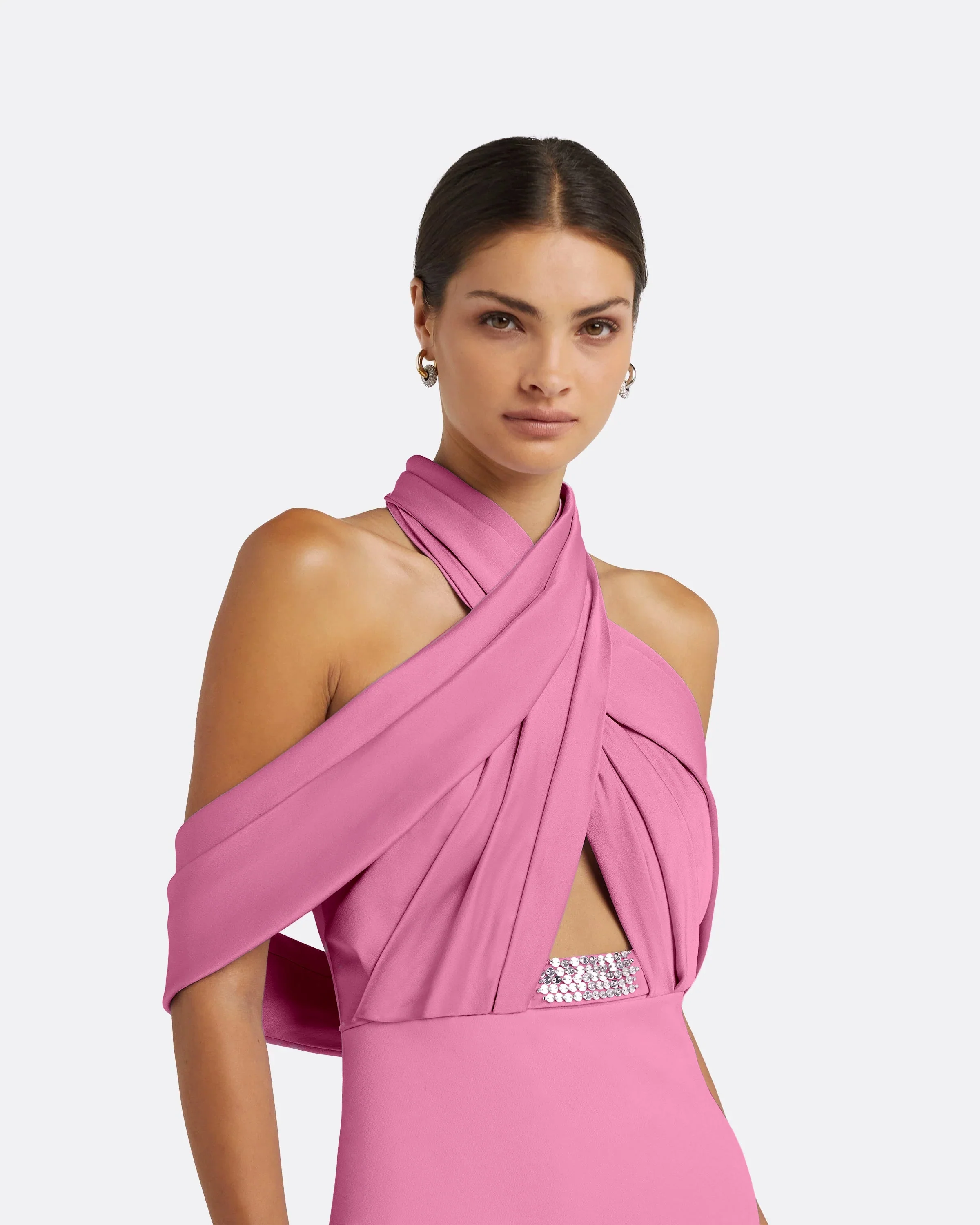 Louella Aurora Embroidered Long Dress - Image 4