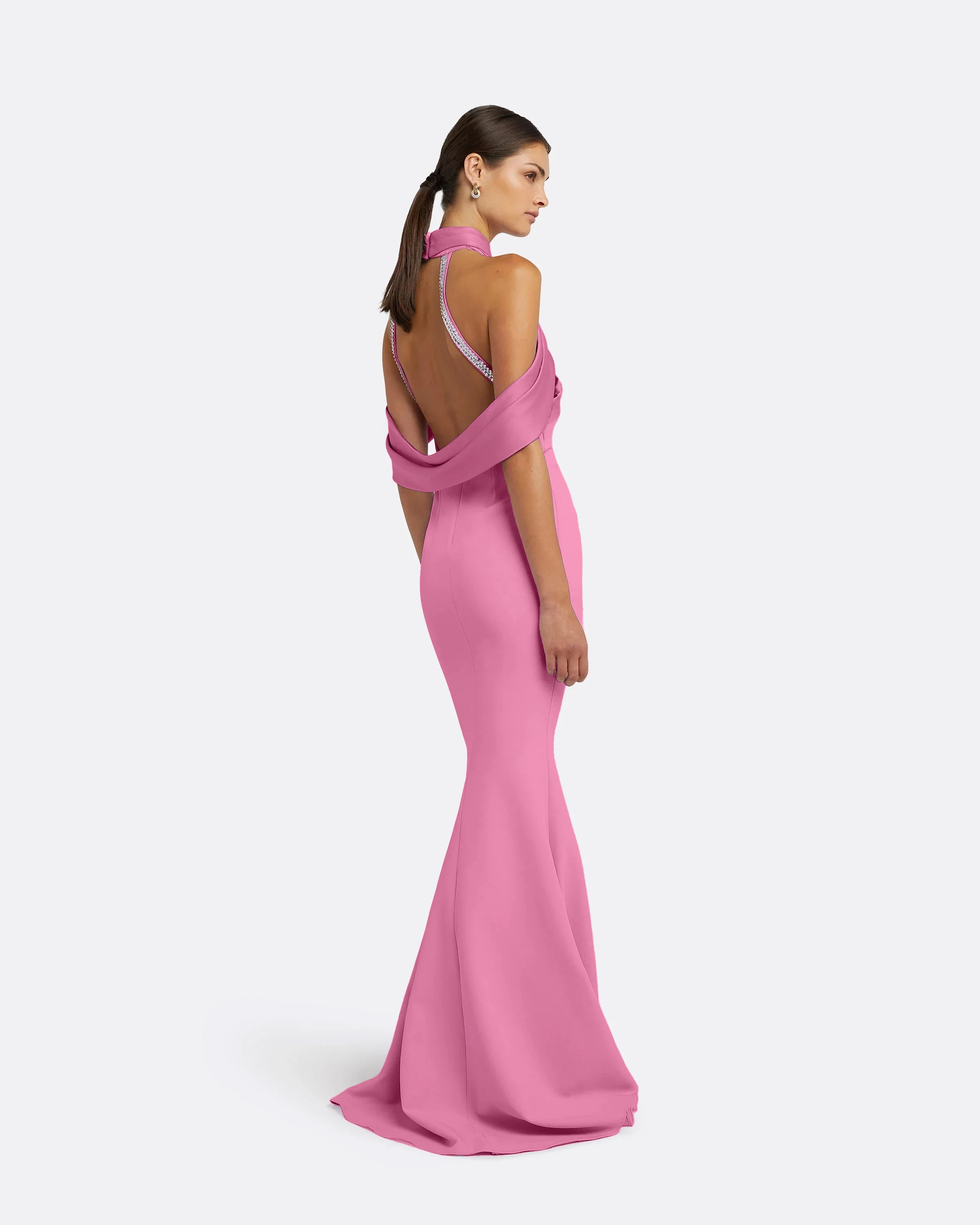 Louella Aurora Embroidered Long Dress - Image 7