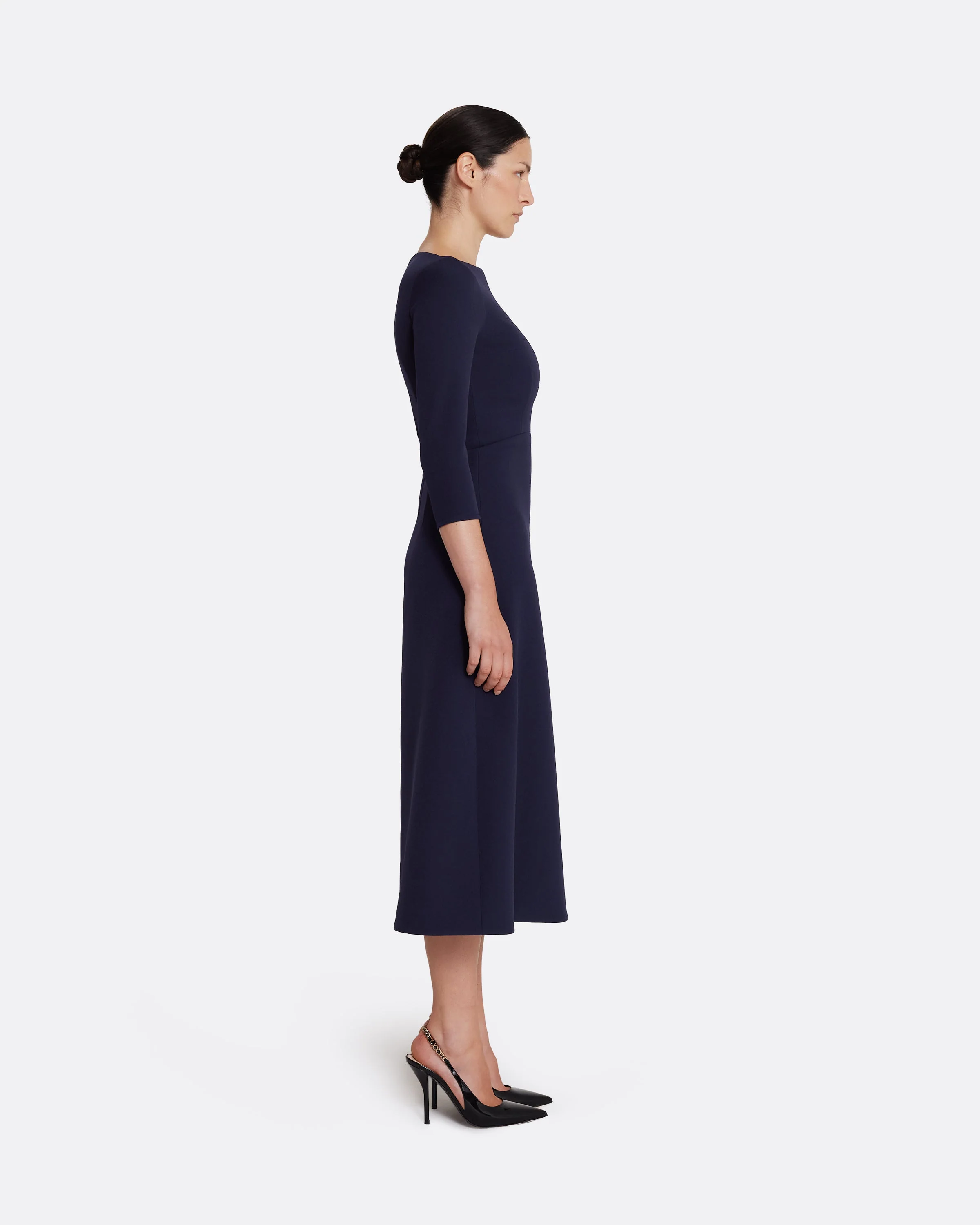 Luciana Midi Dress in Azurite - Image 4