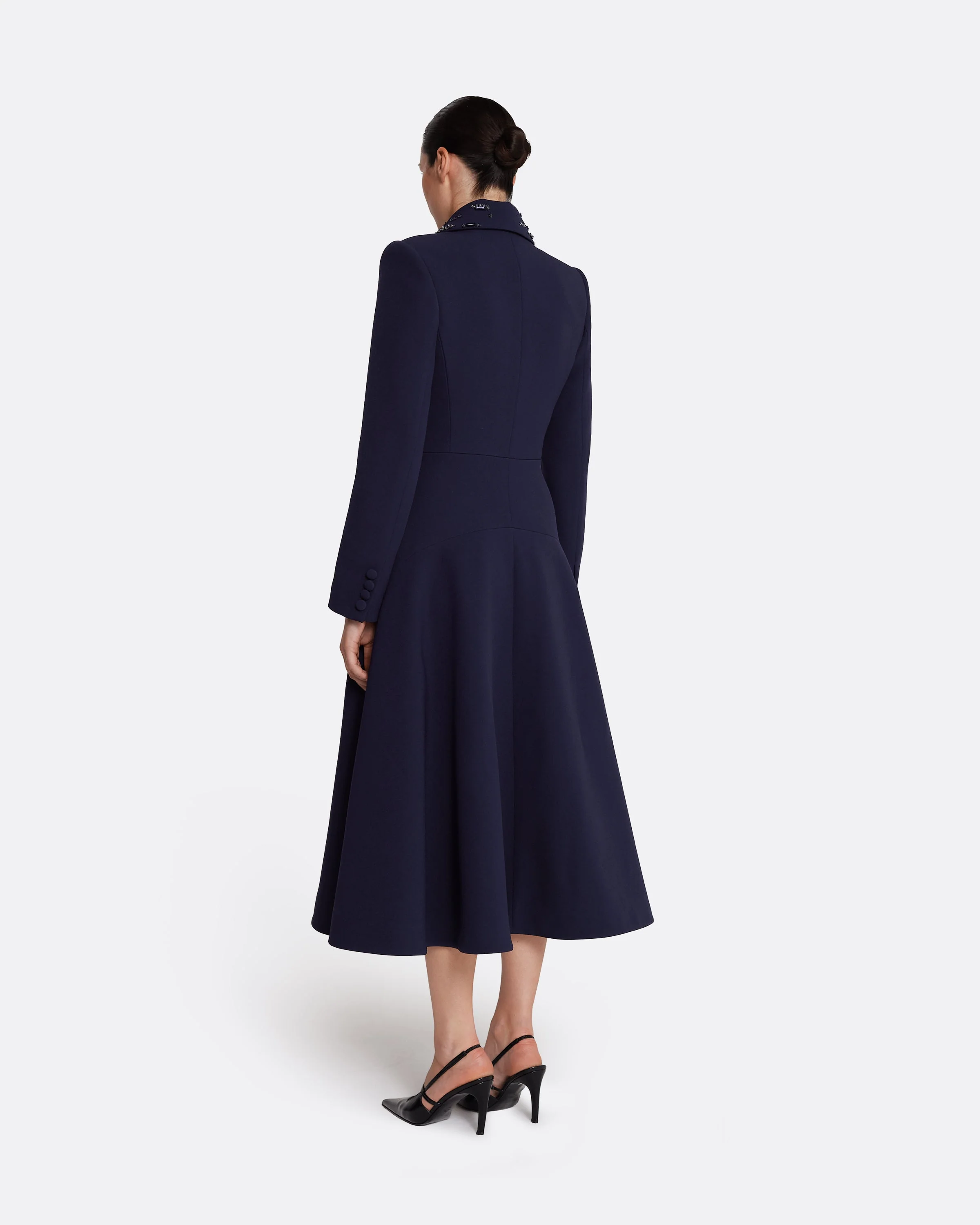 Lucilla Jacket in Azurite with Multi-blues - Image 7