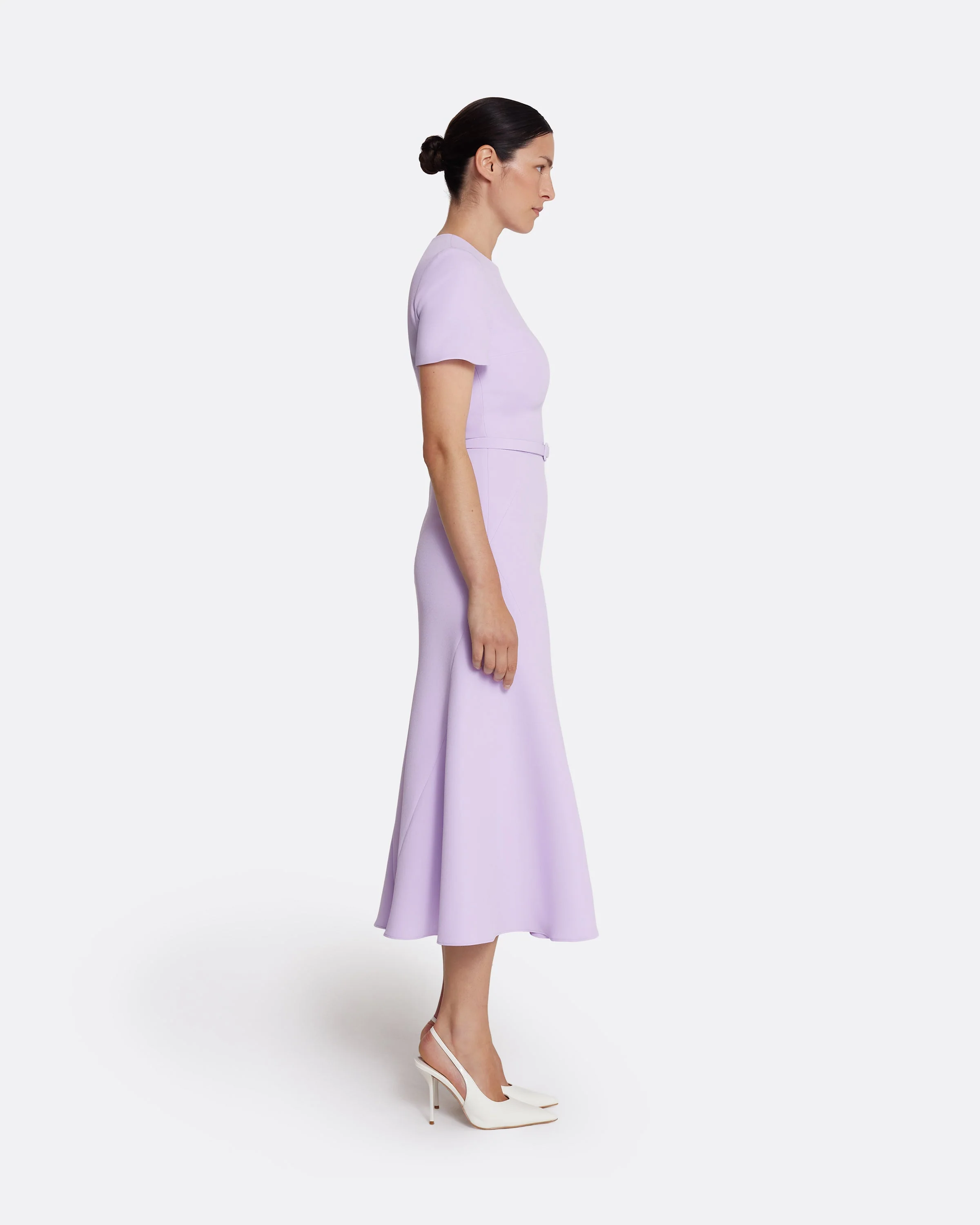 Luisa Midi Dress in Verbena - Image 4