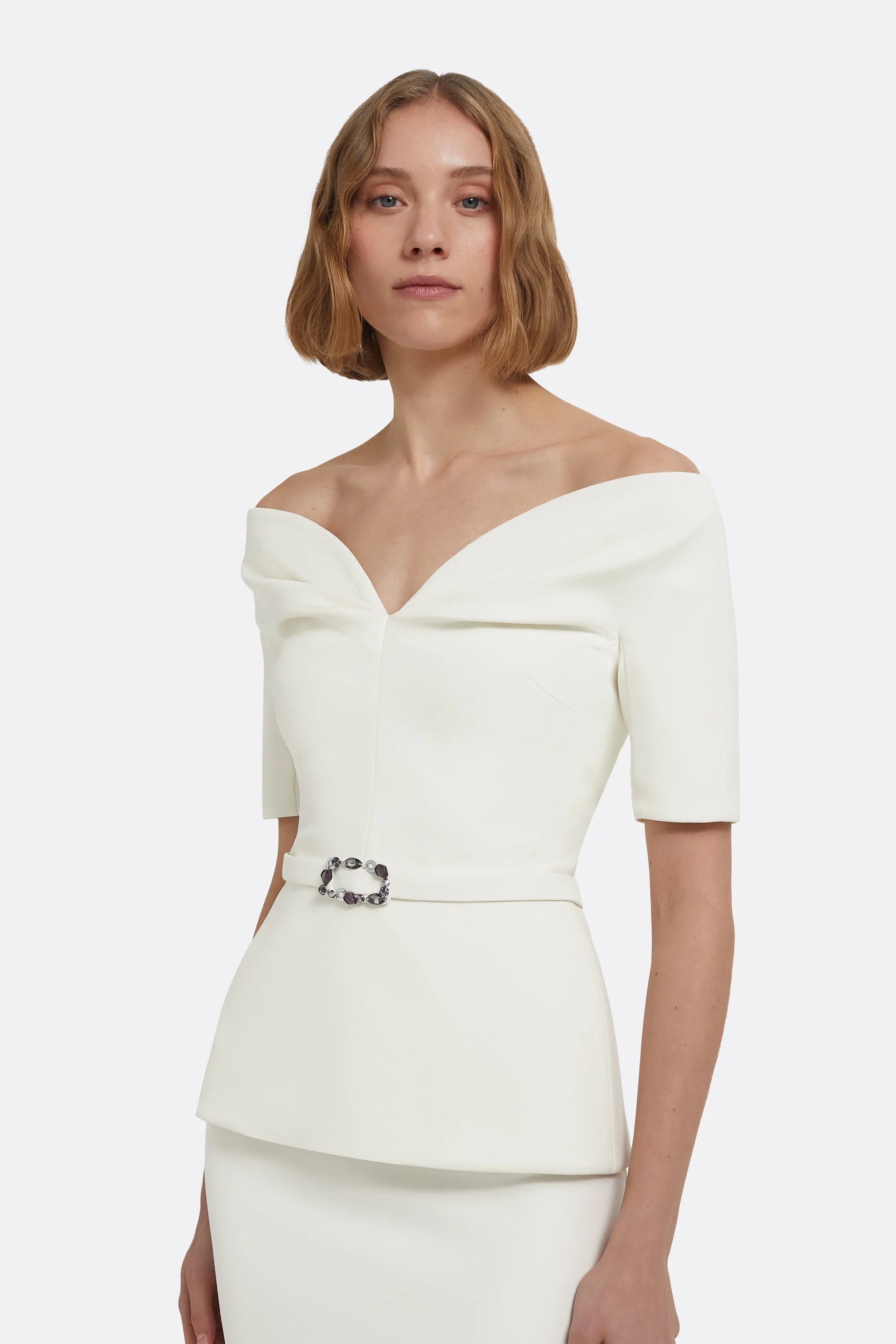 Lyddie Top in Ivory - Image 20