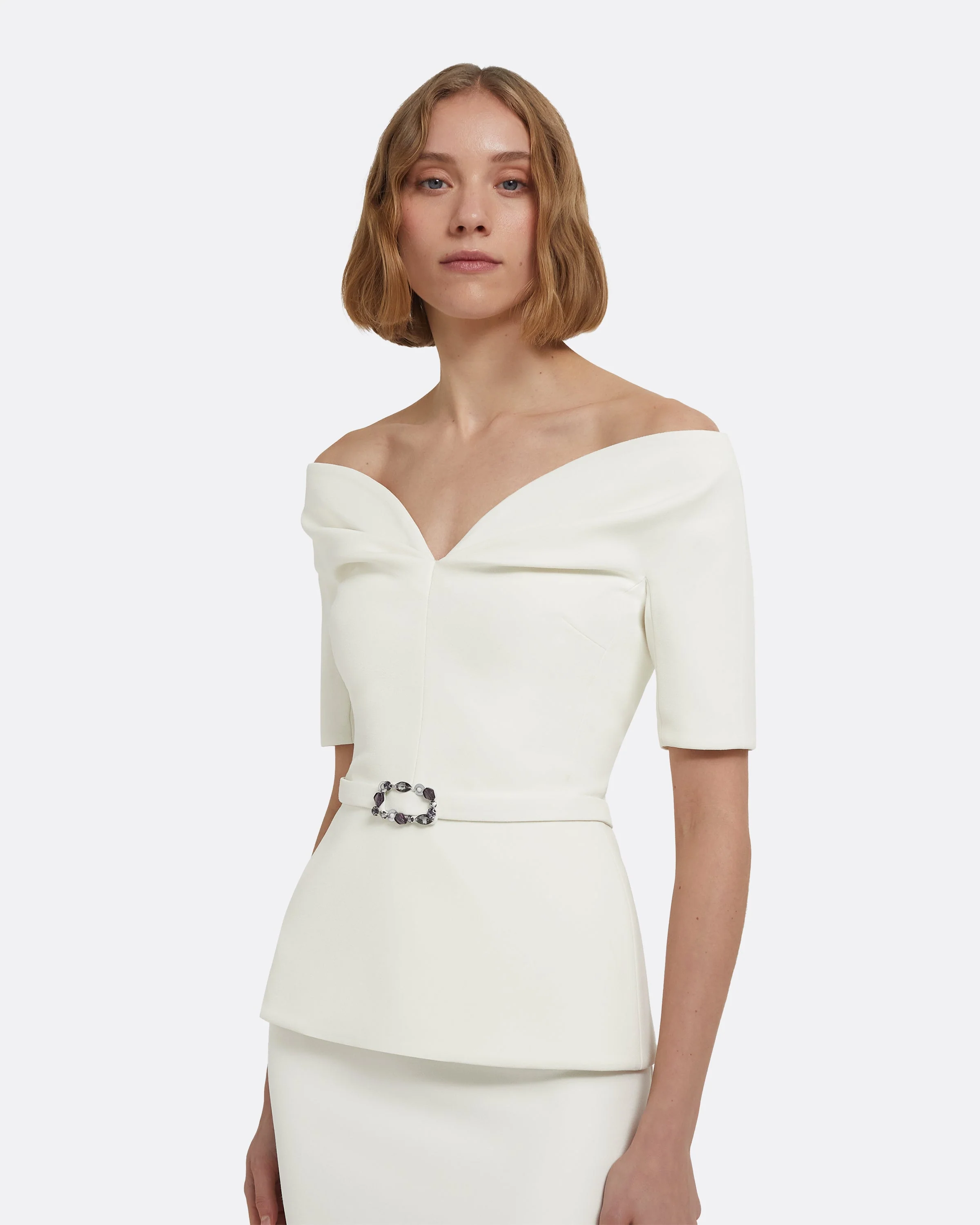 Lyddie Top in Ivory - Image 4