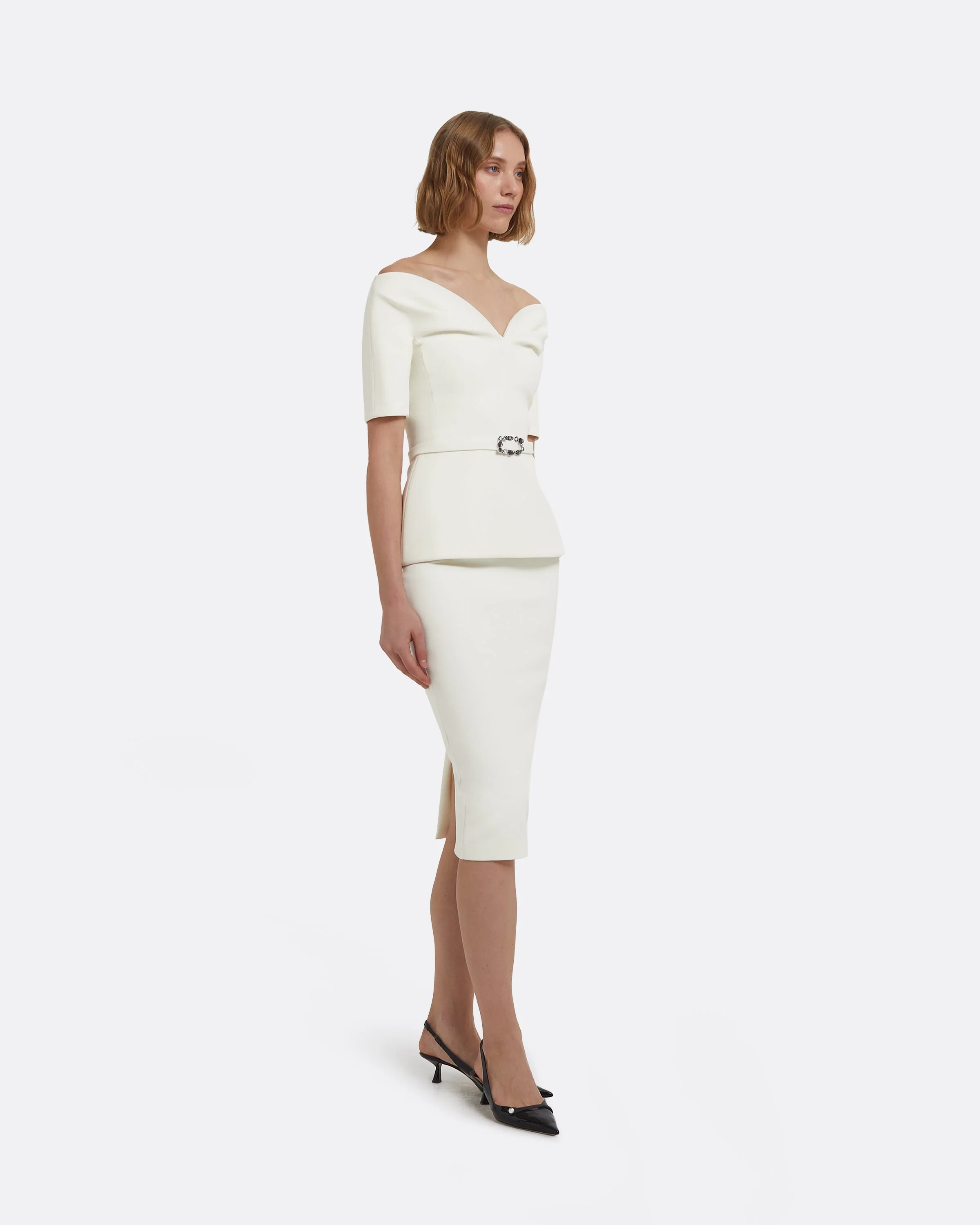 Lyddie Top in Ivory - Image 5
