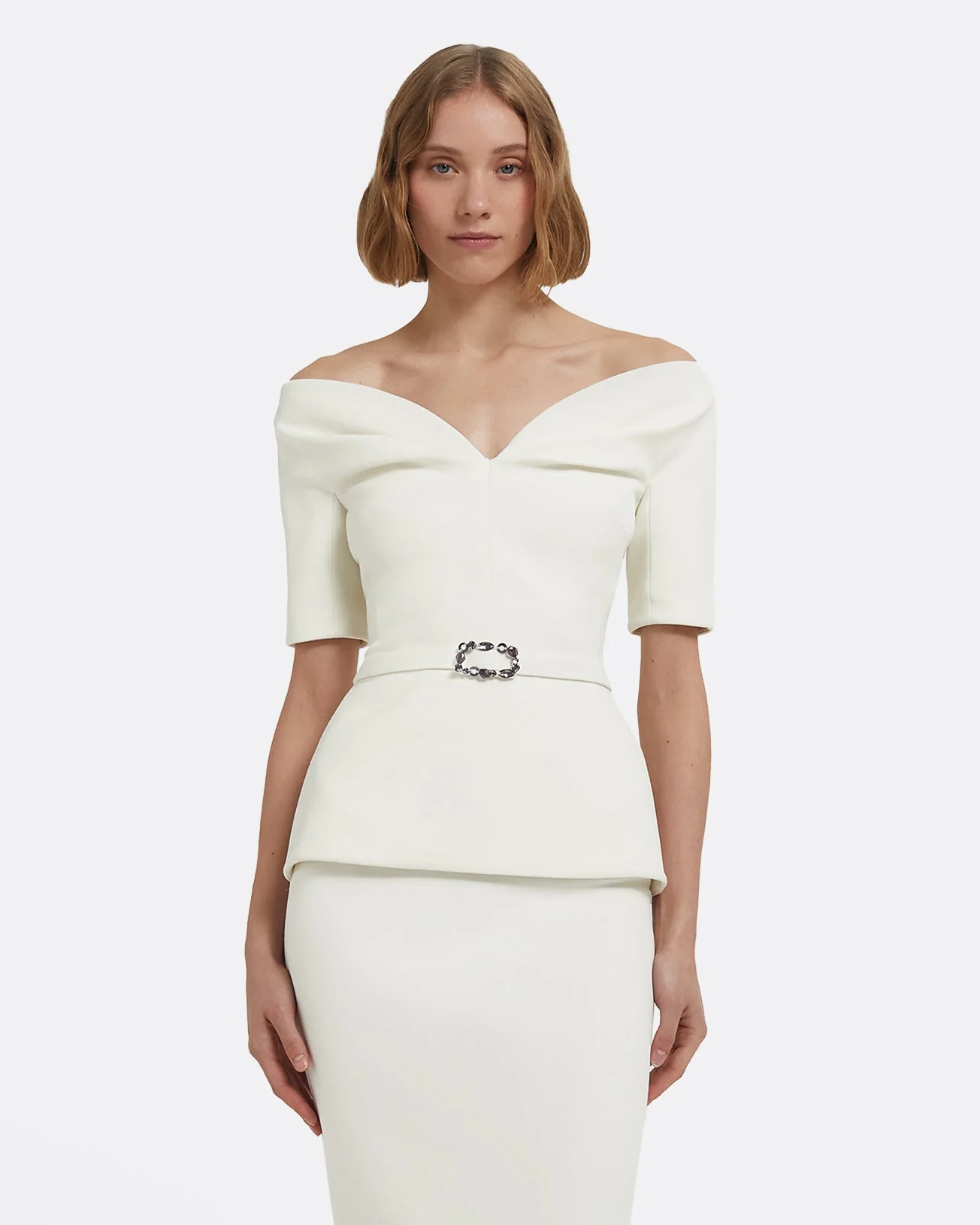 Lyddie Top in Ivory - Image 7