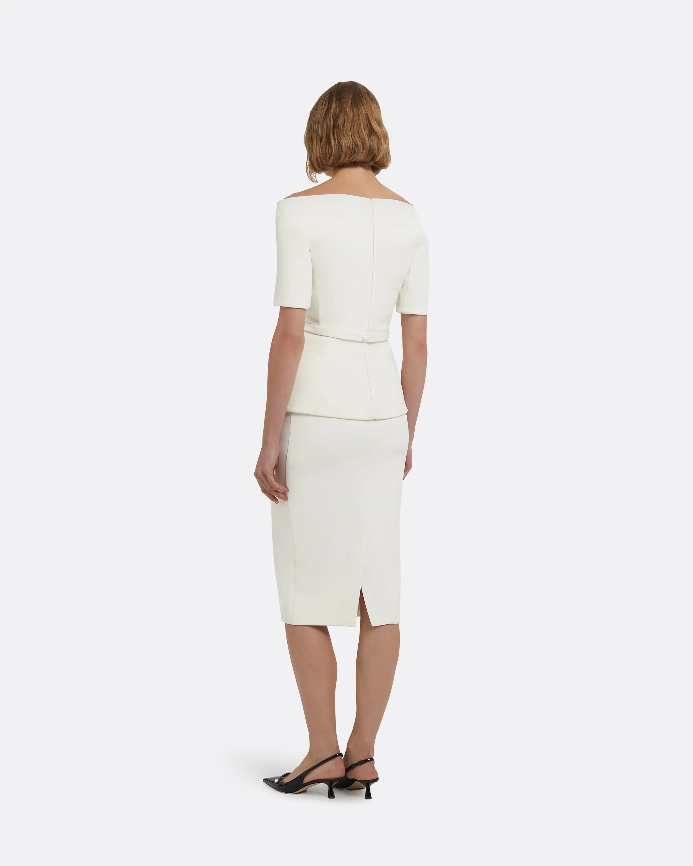 Lyddie Top in Ivory - Image 9