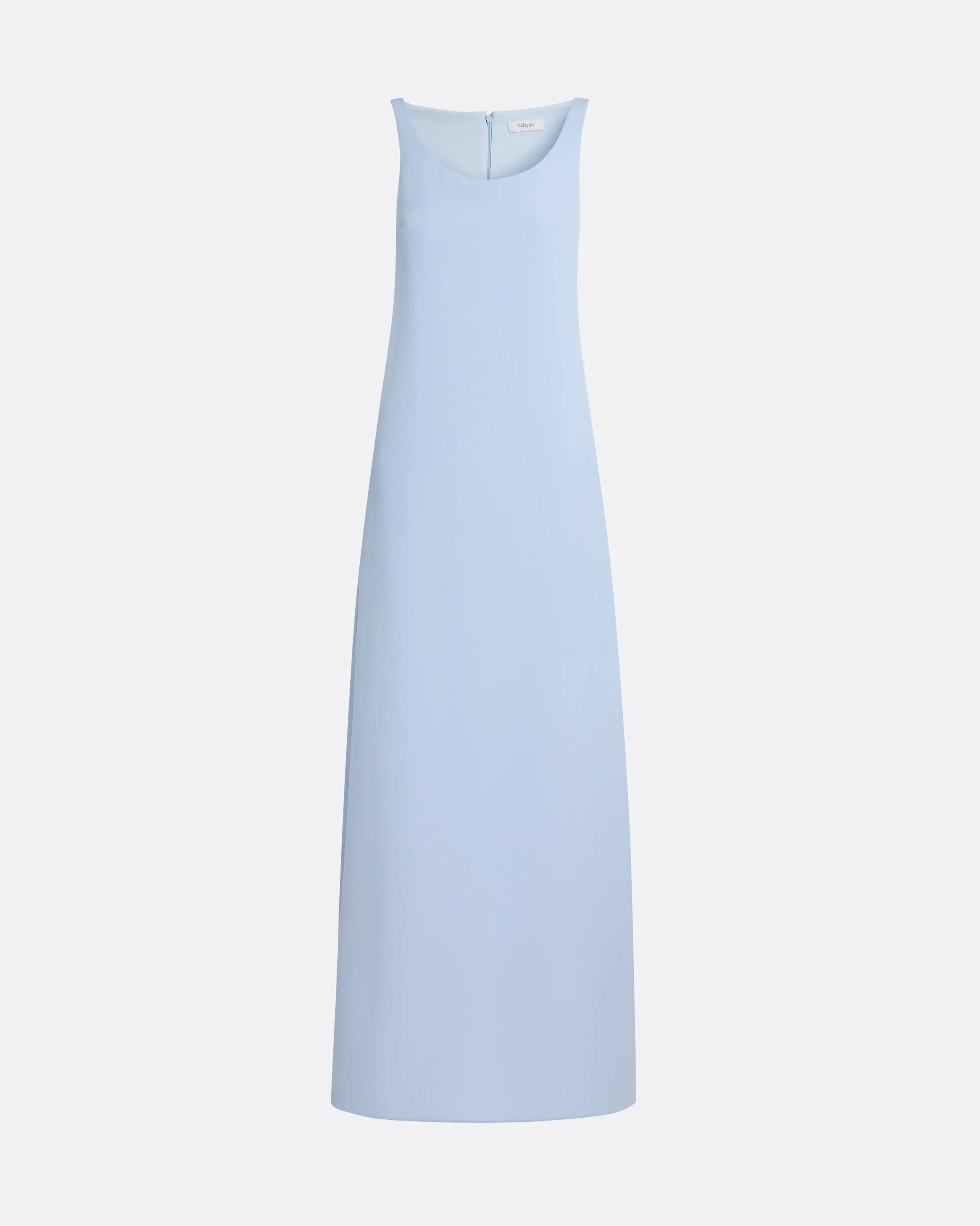 Maddison Long Dress in Soft Sky - Image 10
