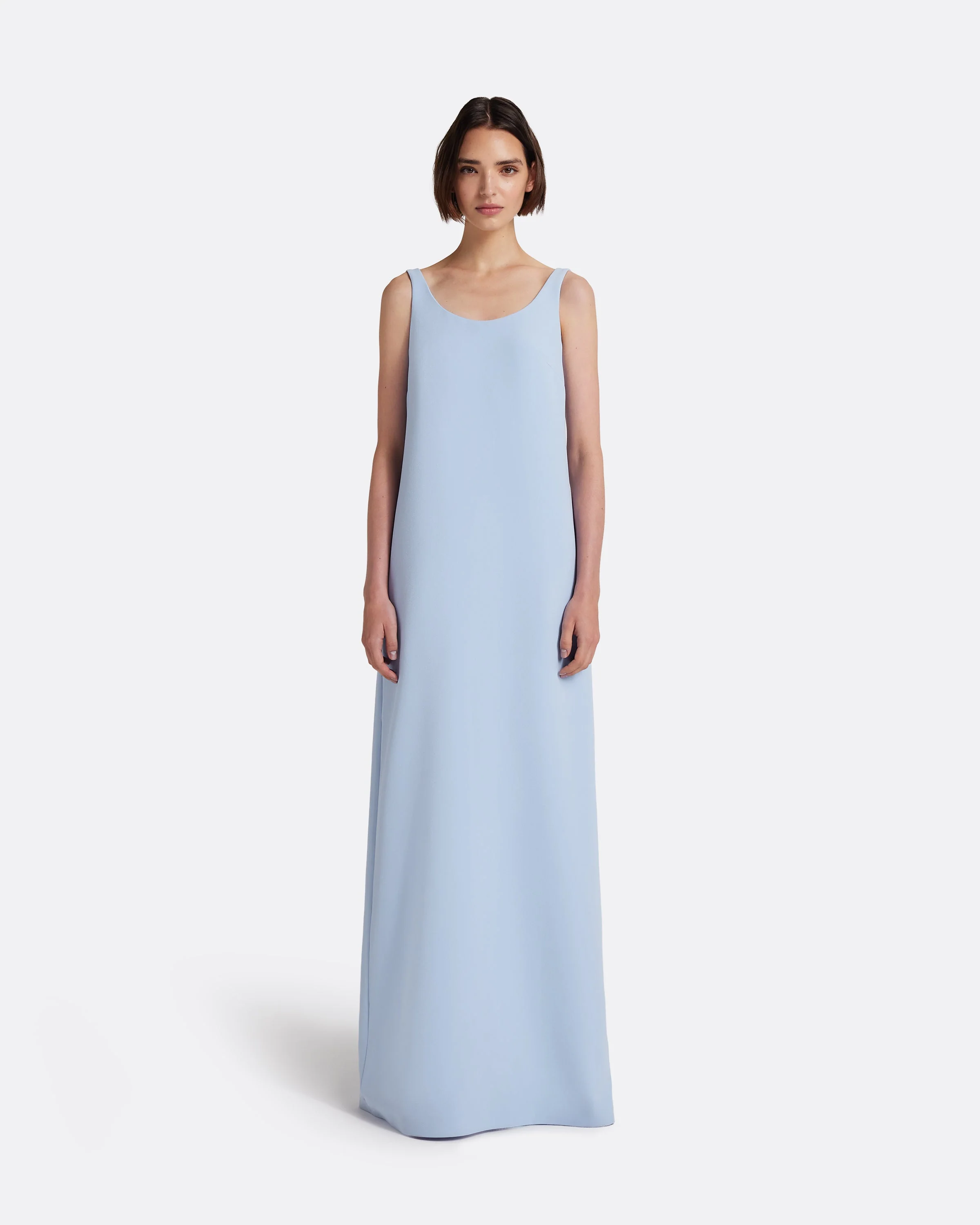 Maddison Long Dress in Soft Sky - Image 6