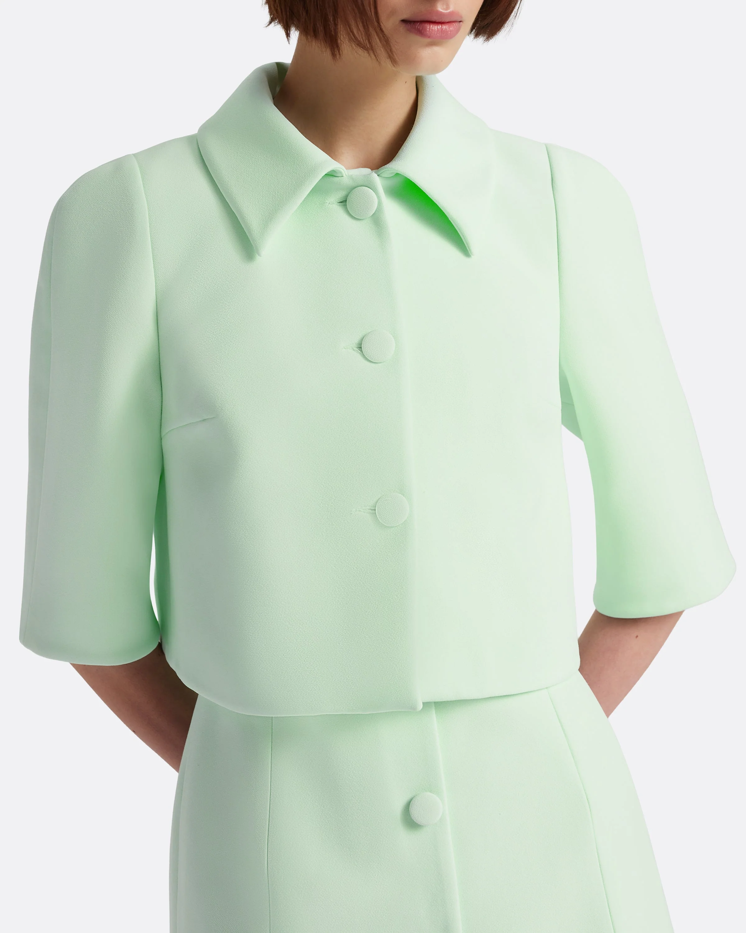 Marci Jacket in Sea Glass - Image 4