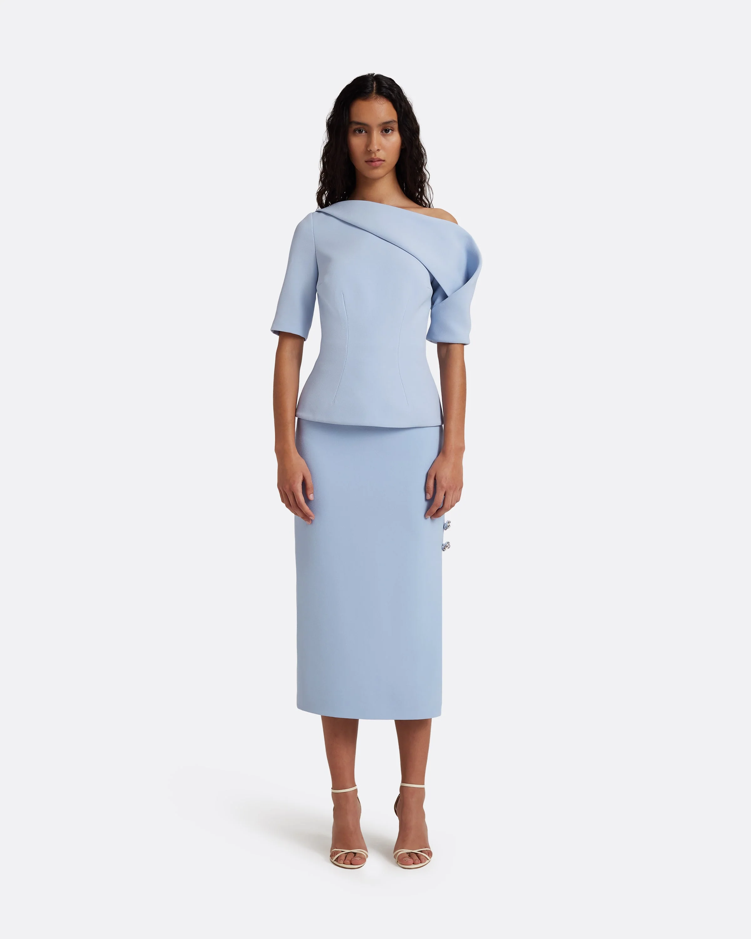 Marley Top in Soft Sky - Image 14