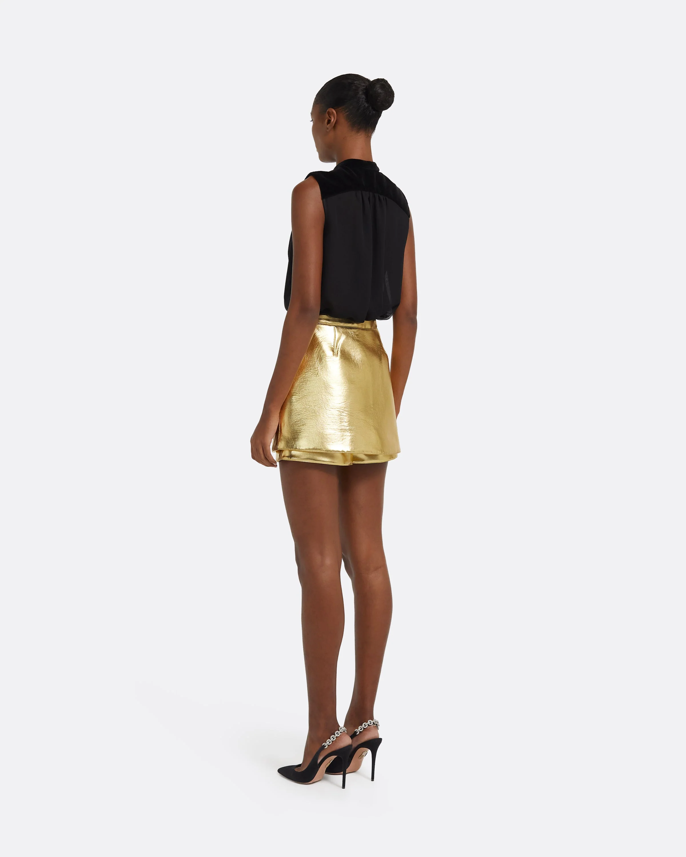 Matilda Skirt in Gold - Image 2