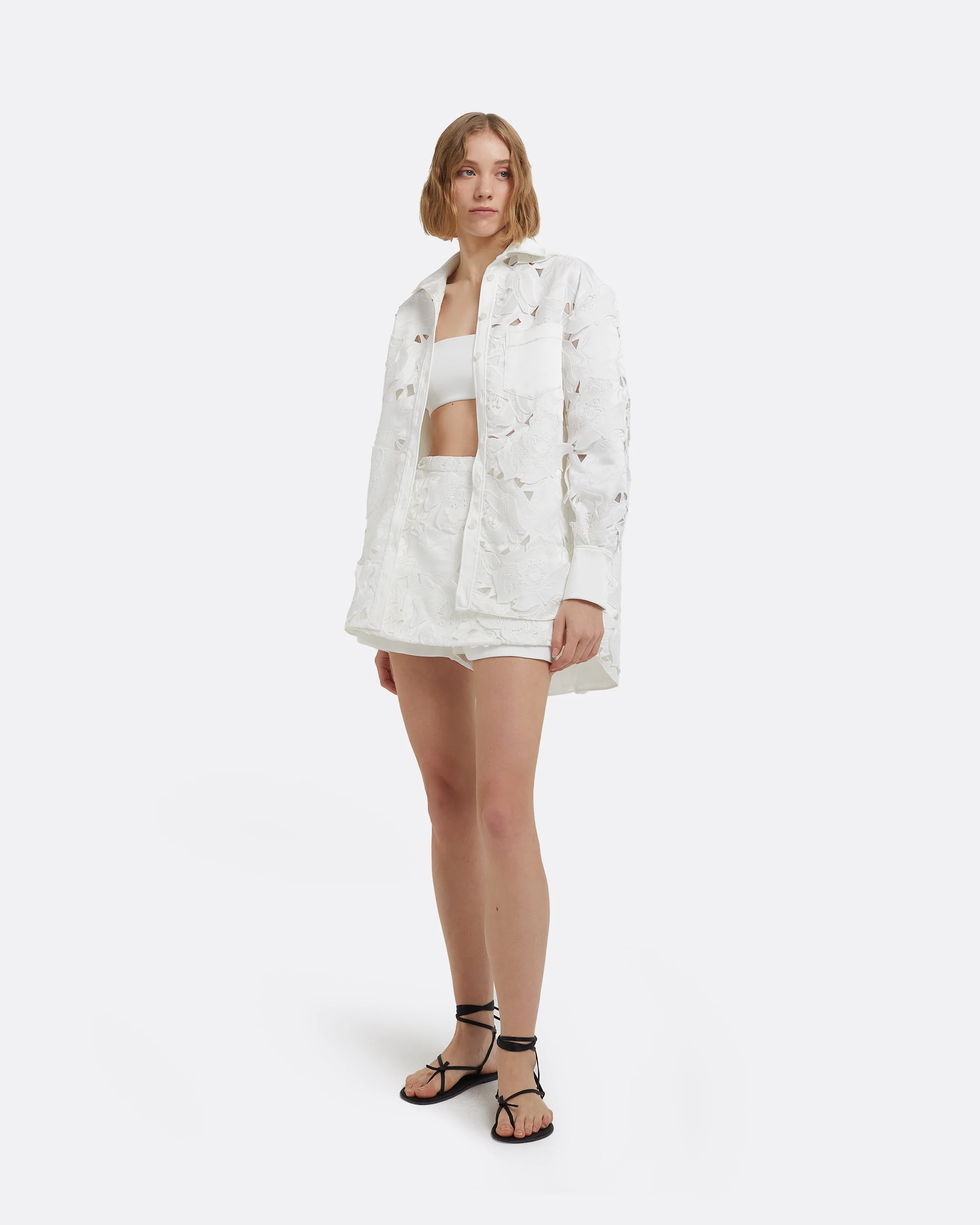 Matilda Skirt in Ivory - Image 5