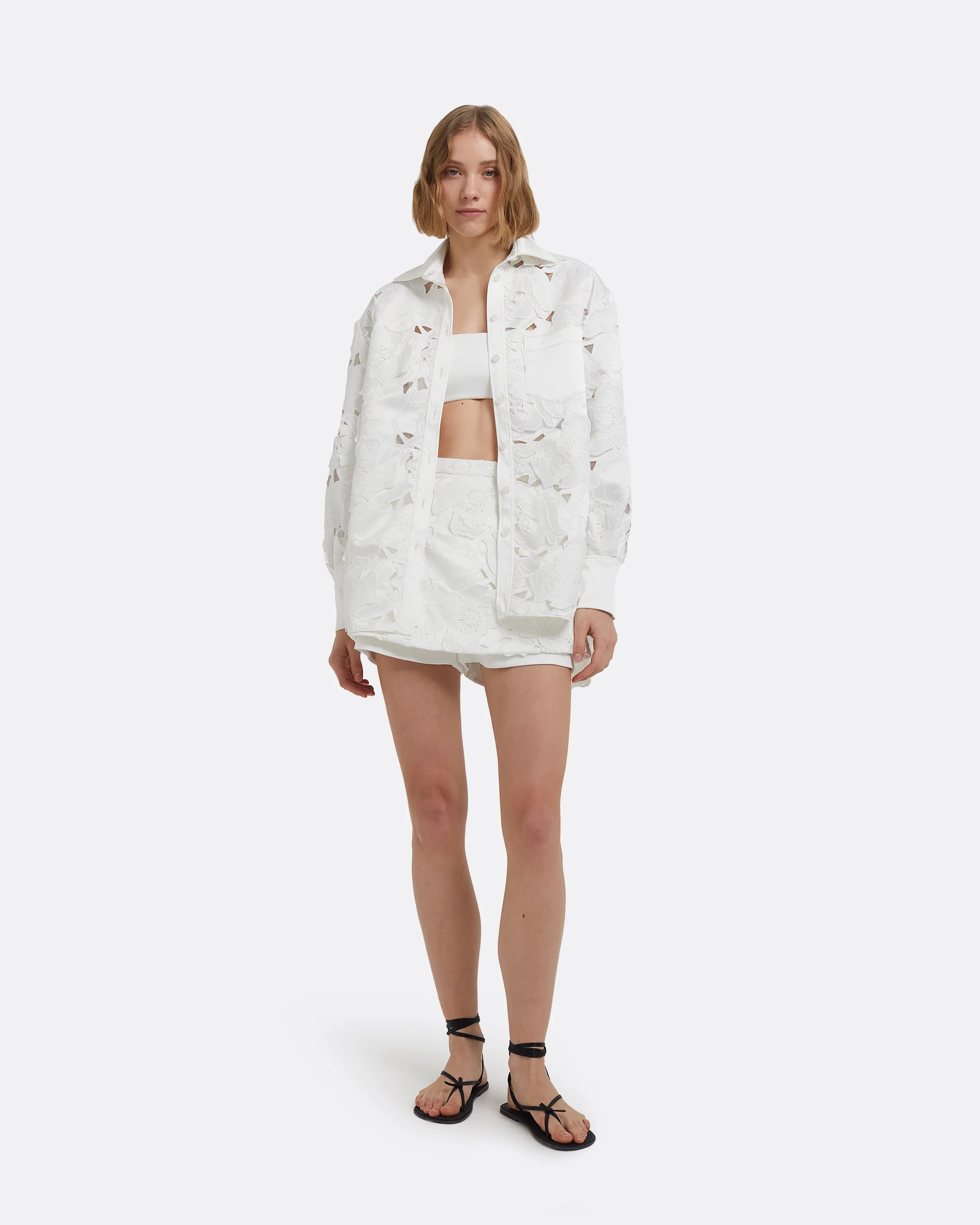 Matilda Skirt in Ivory - Image 7