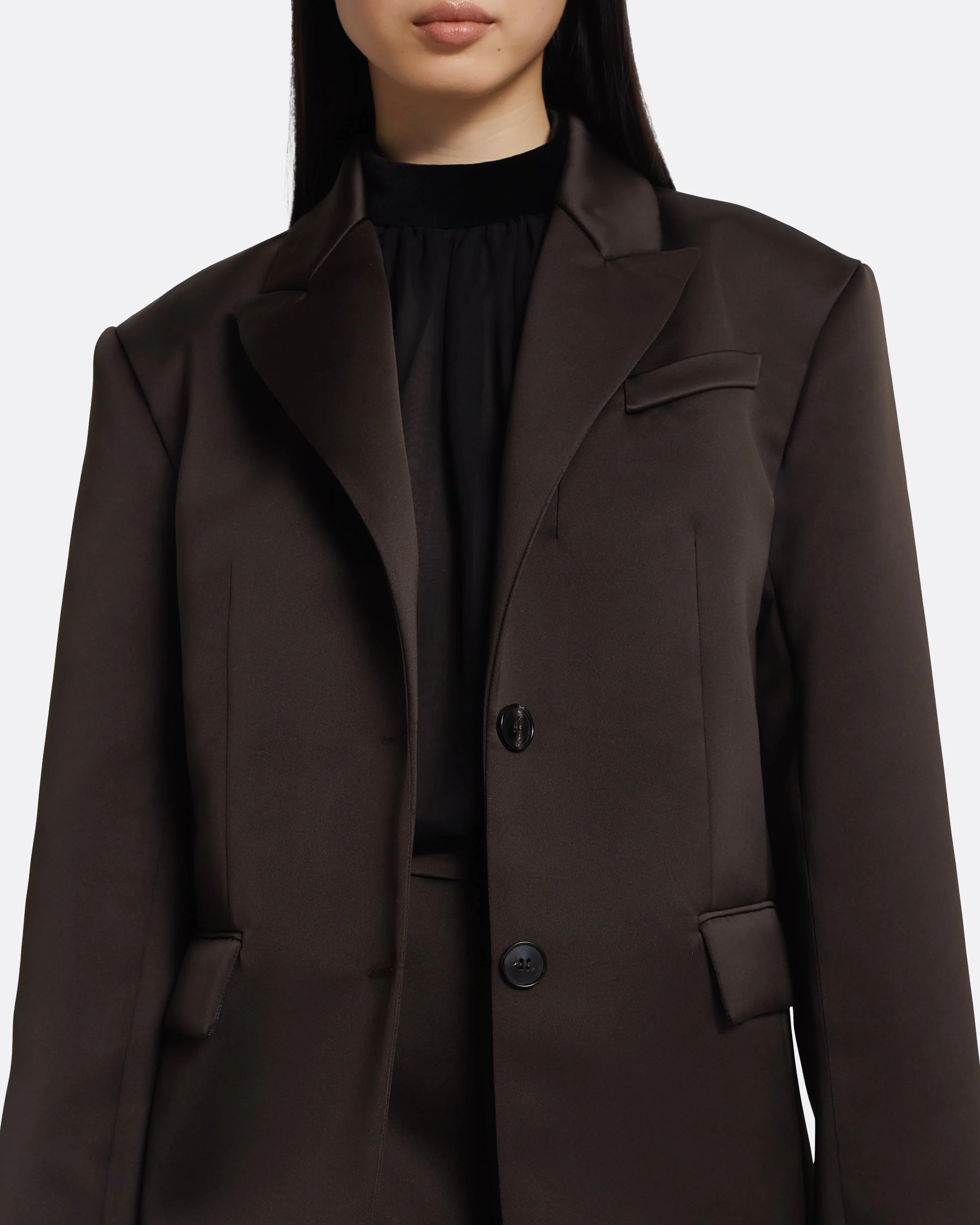 Maurissa Jacket in Peat Brown - Image 10