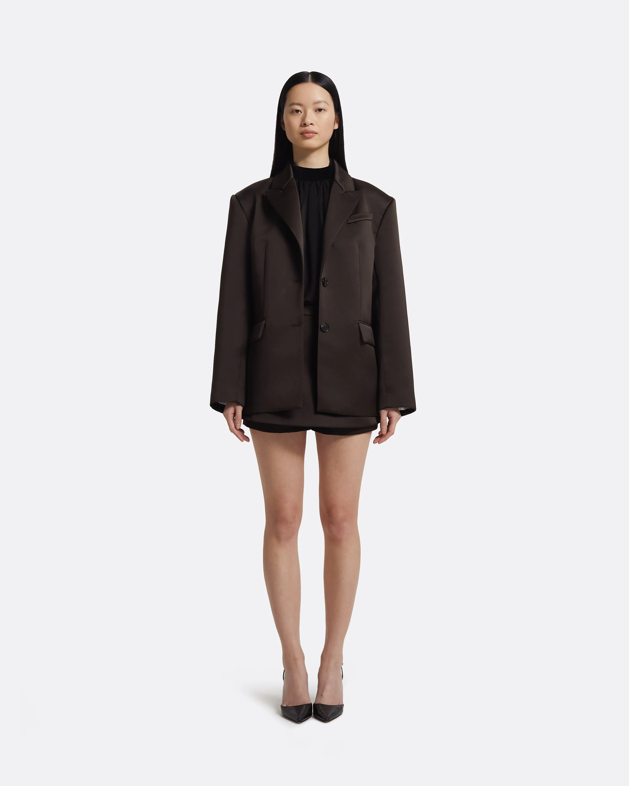 Maurissa Jacket in Peat Brown - Image 2