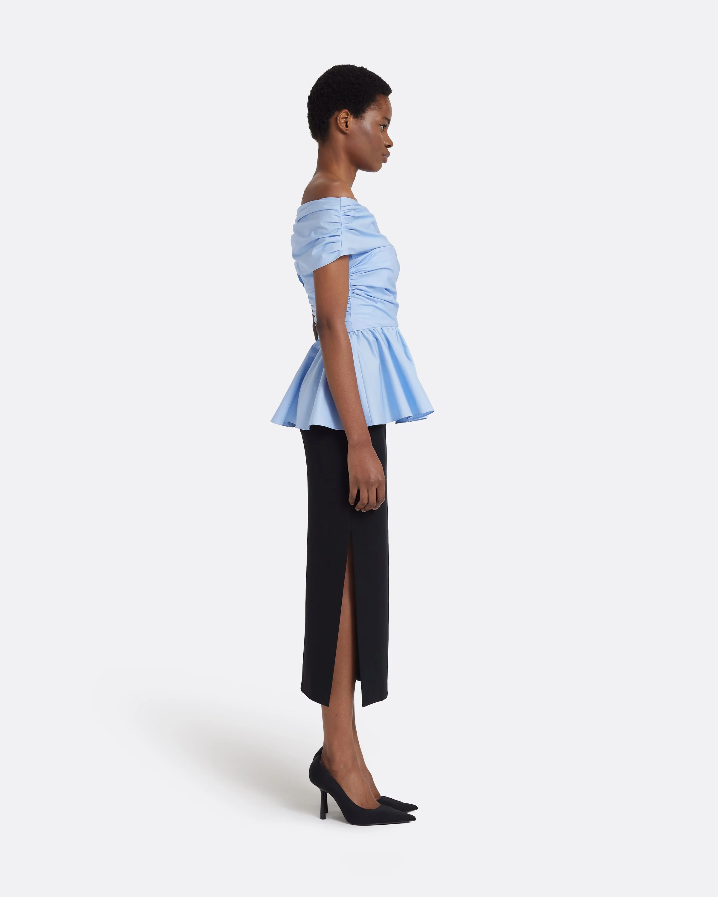 Melanie Top in Classic Blue - Image 4