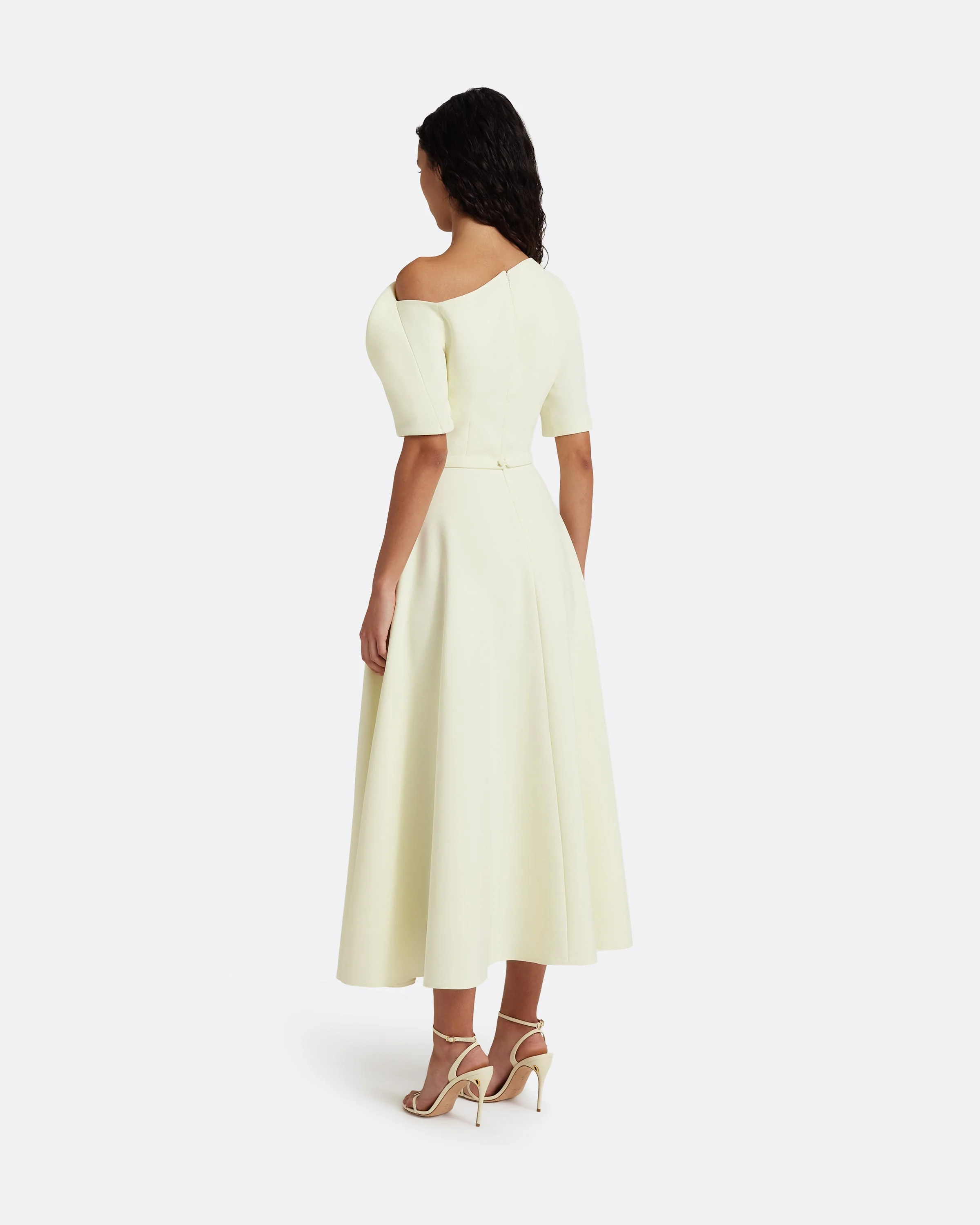 Melinda Midi Dress in Sorbet - Image 2