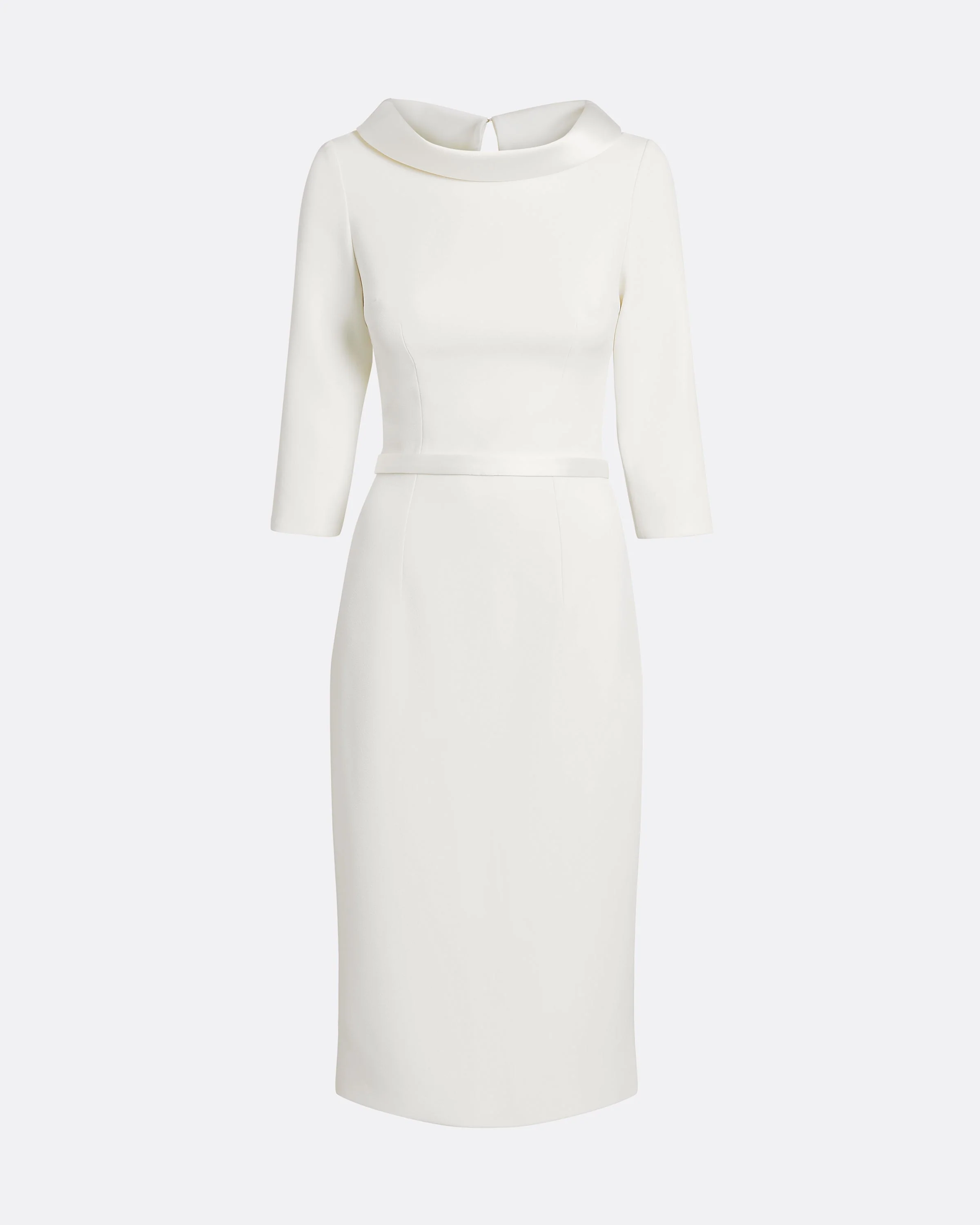 Meryl Midi Dress in Ivory - Image 14