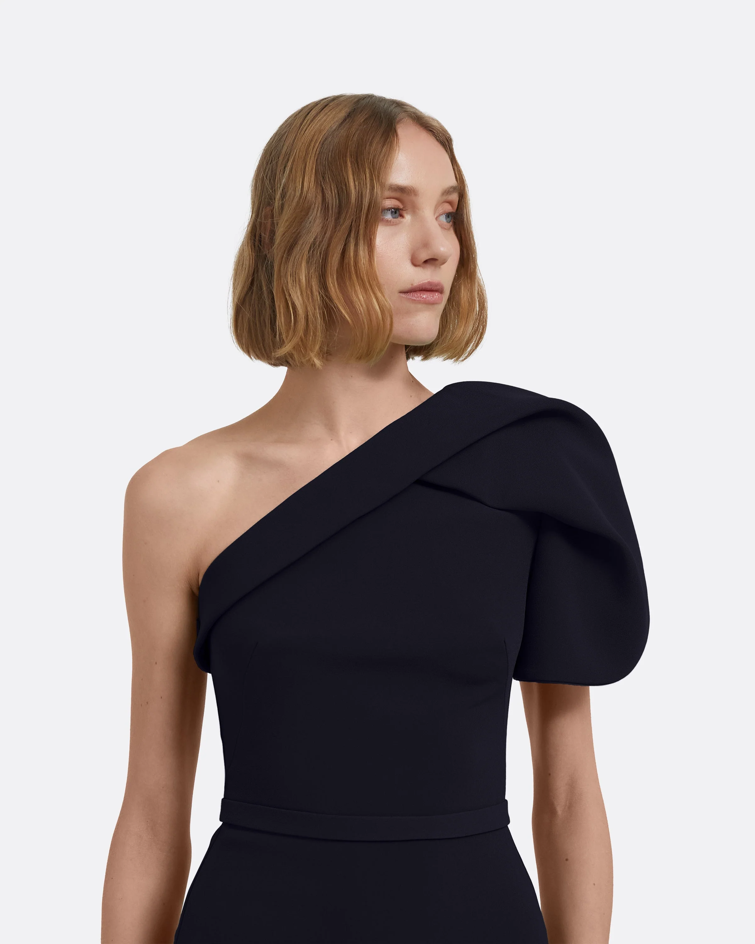 Millie Long Dresses In Midnight Navy - Image 14