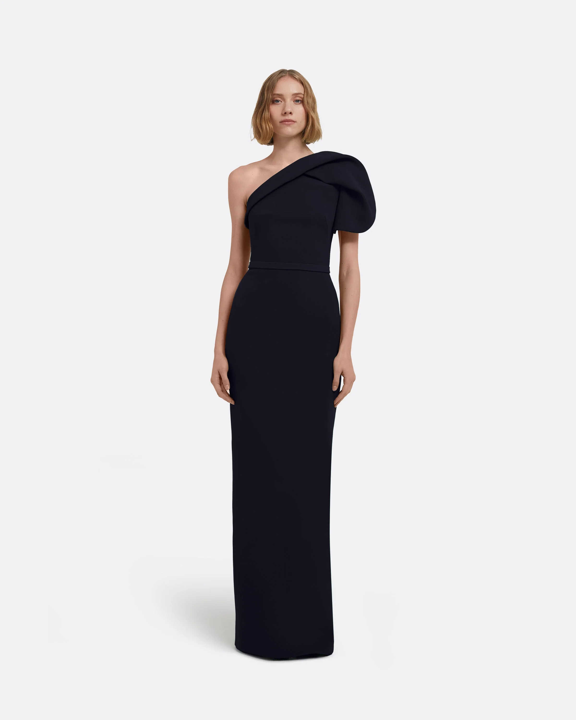 Millie Long Dresses In Midnight Navy - Image 6
