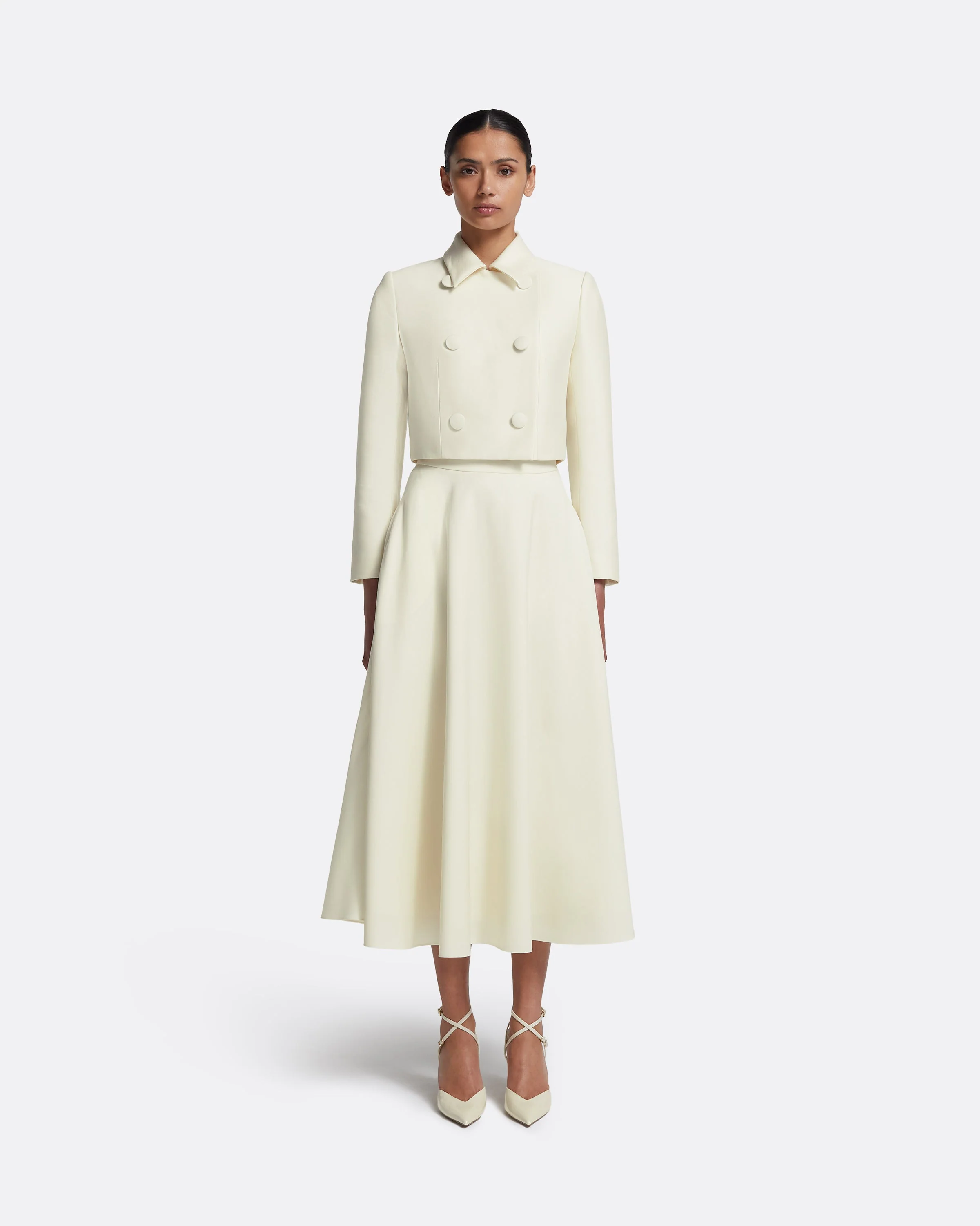Miwa Skirt in Eggshell - Image 6