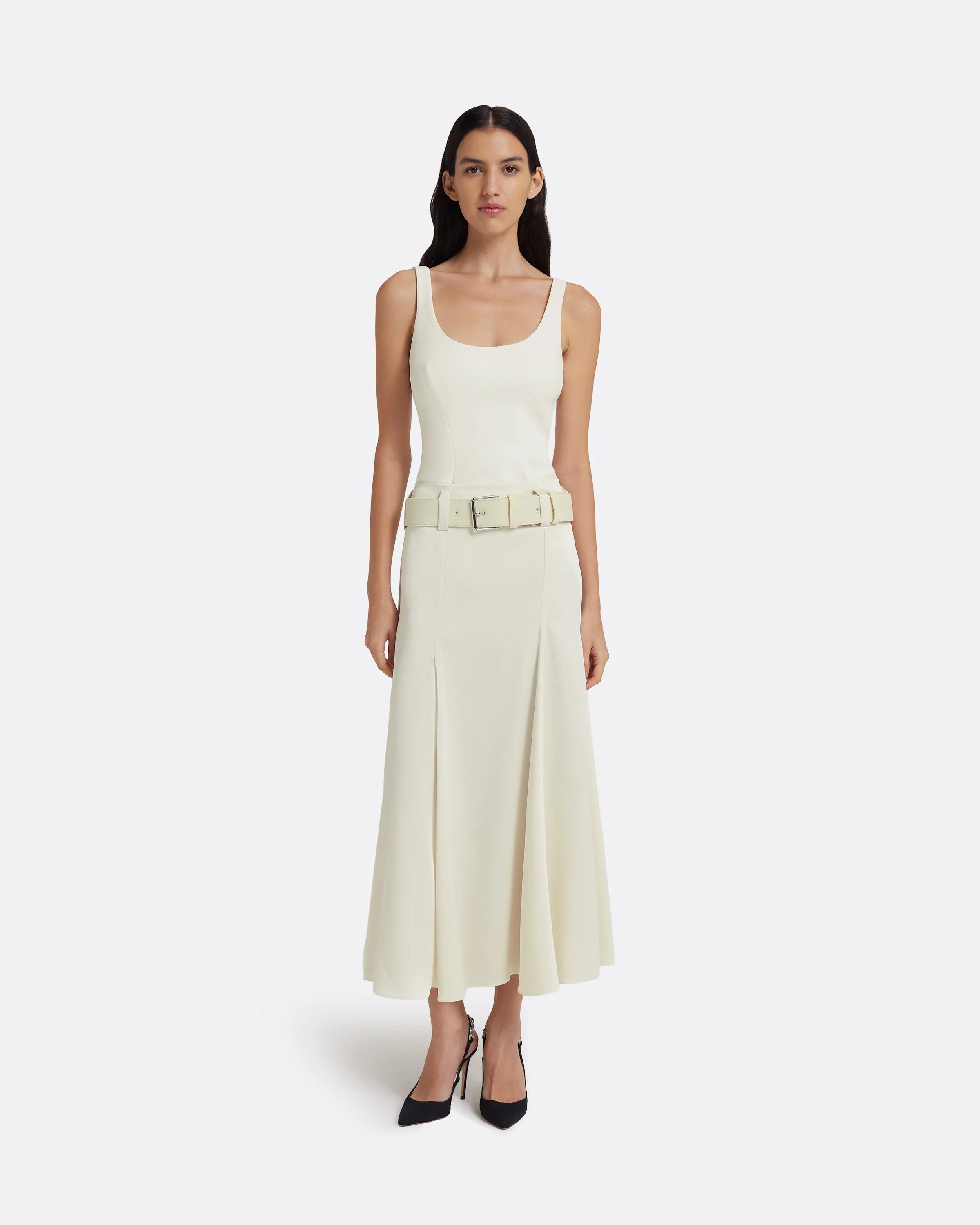Nuala Skirt in Sorbet with Sorbet Belt