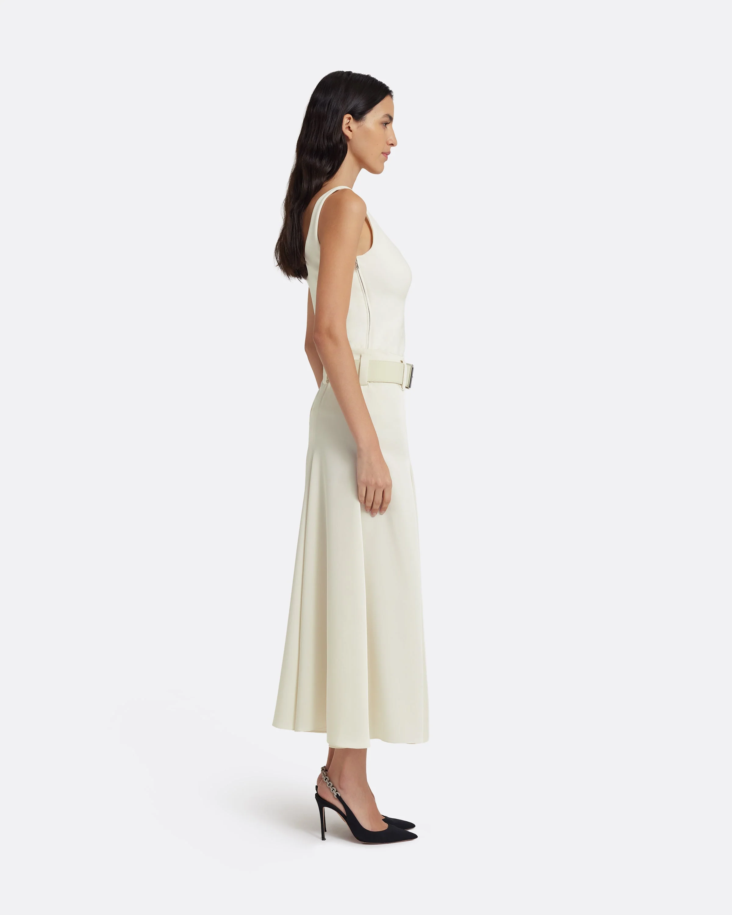 Nuala Skirt in Sorbet with Sorbet Belt - Image 4