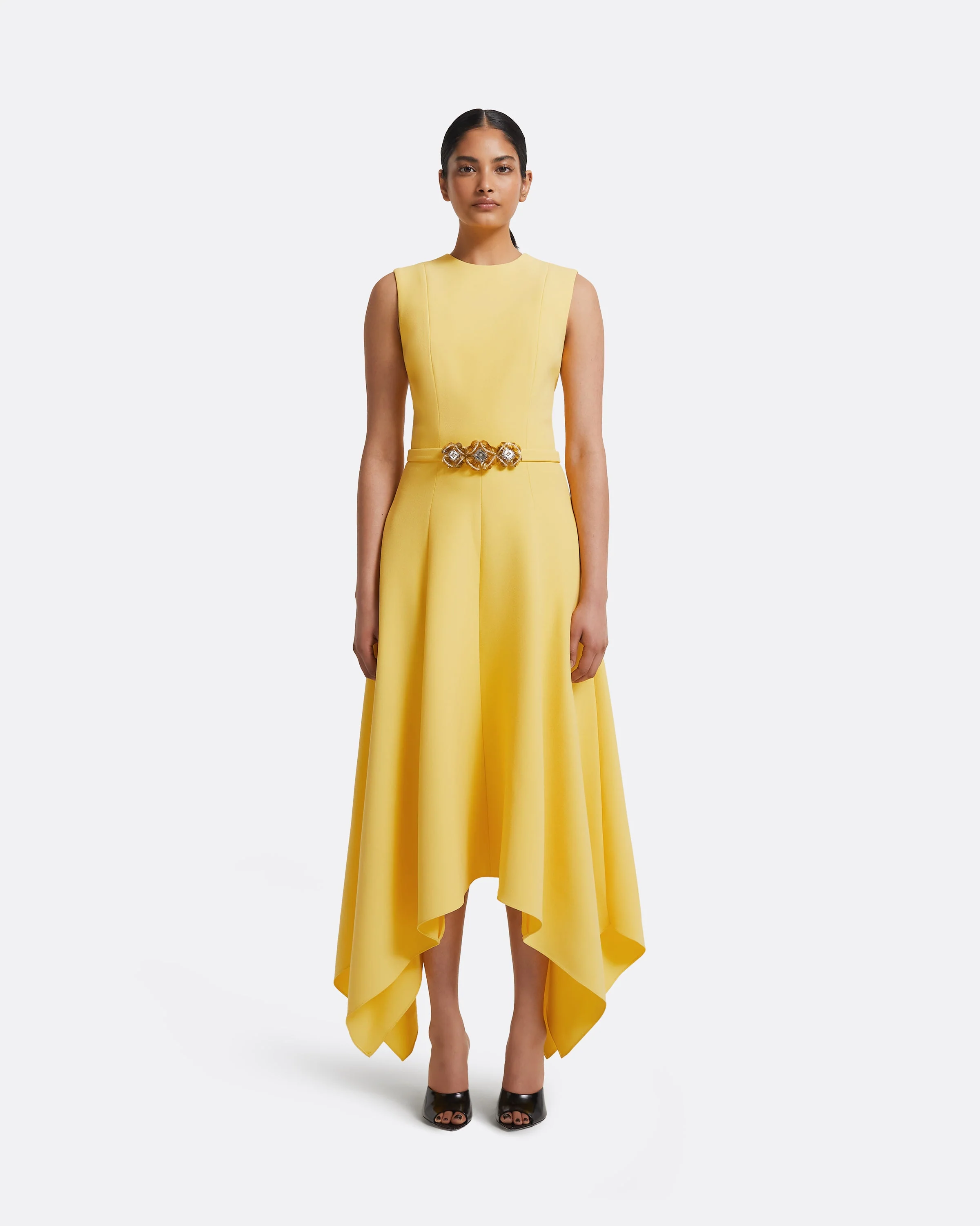 Okimi Dress in Aspen Gold with Aspen Gold - Image 6