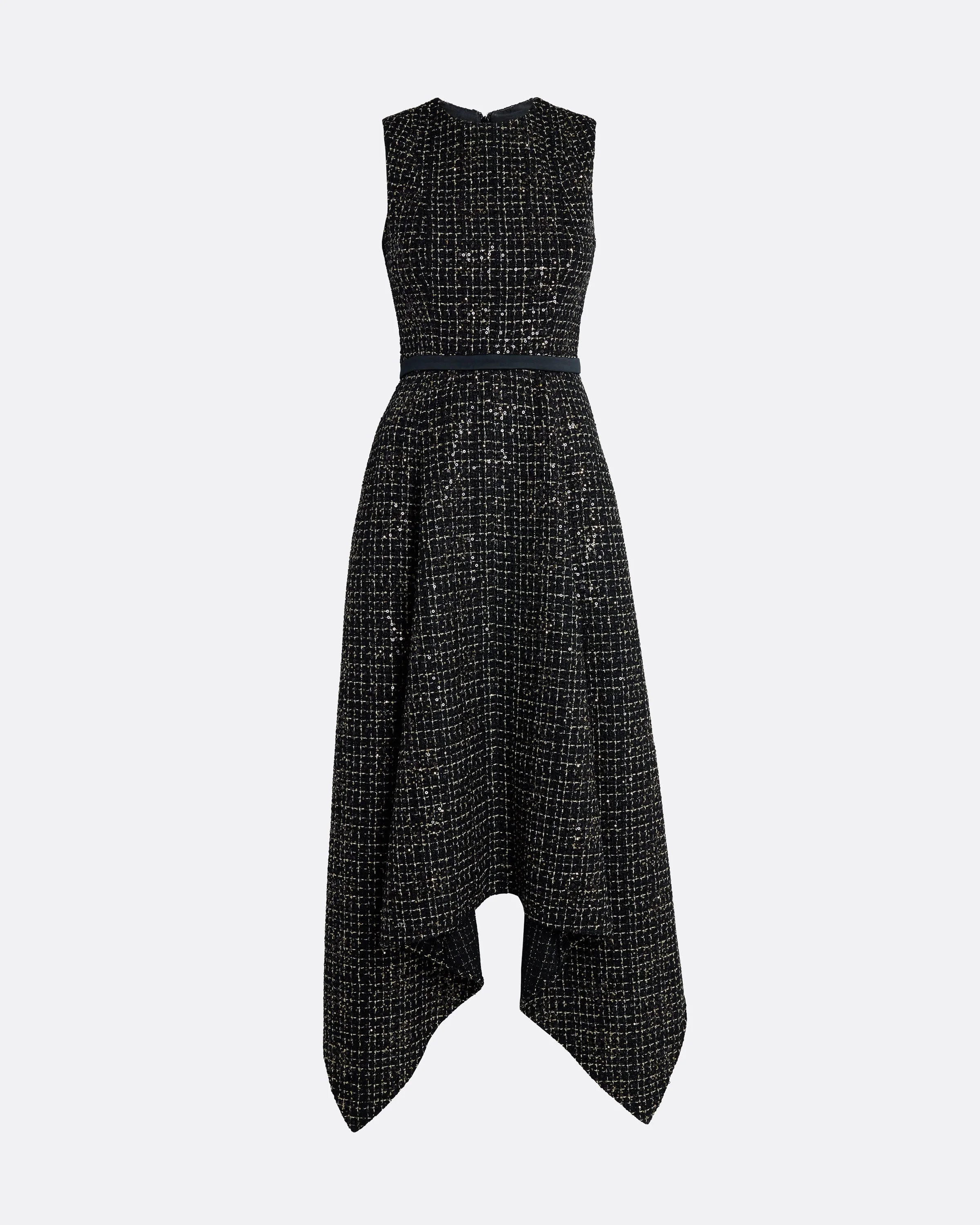 Okimi Dress in Black & Gold - Image 5