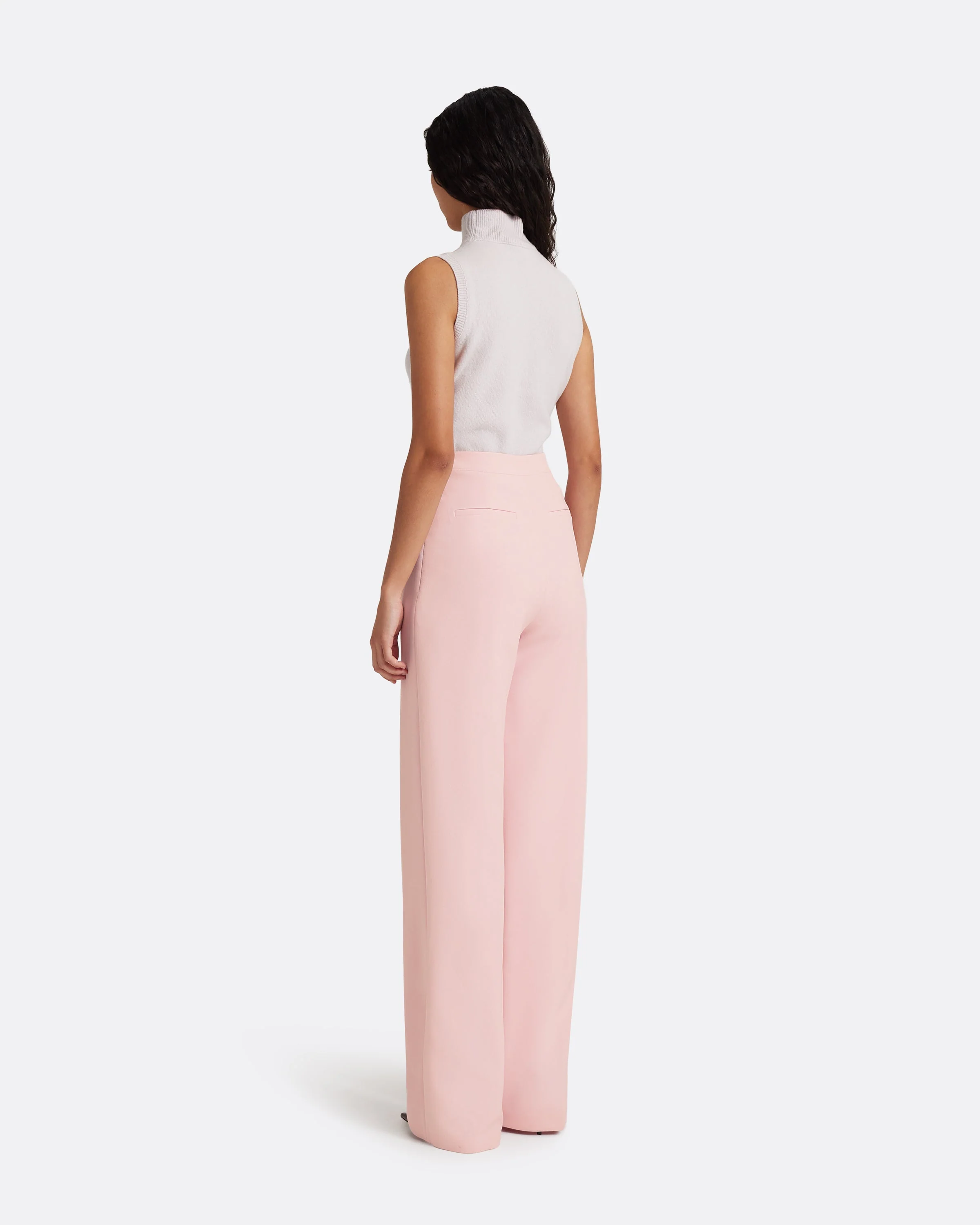 Orla Trousers In Lychee - Image 2