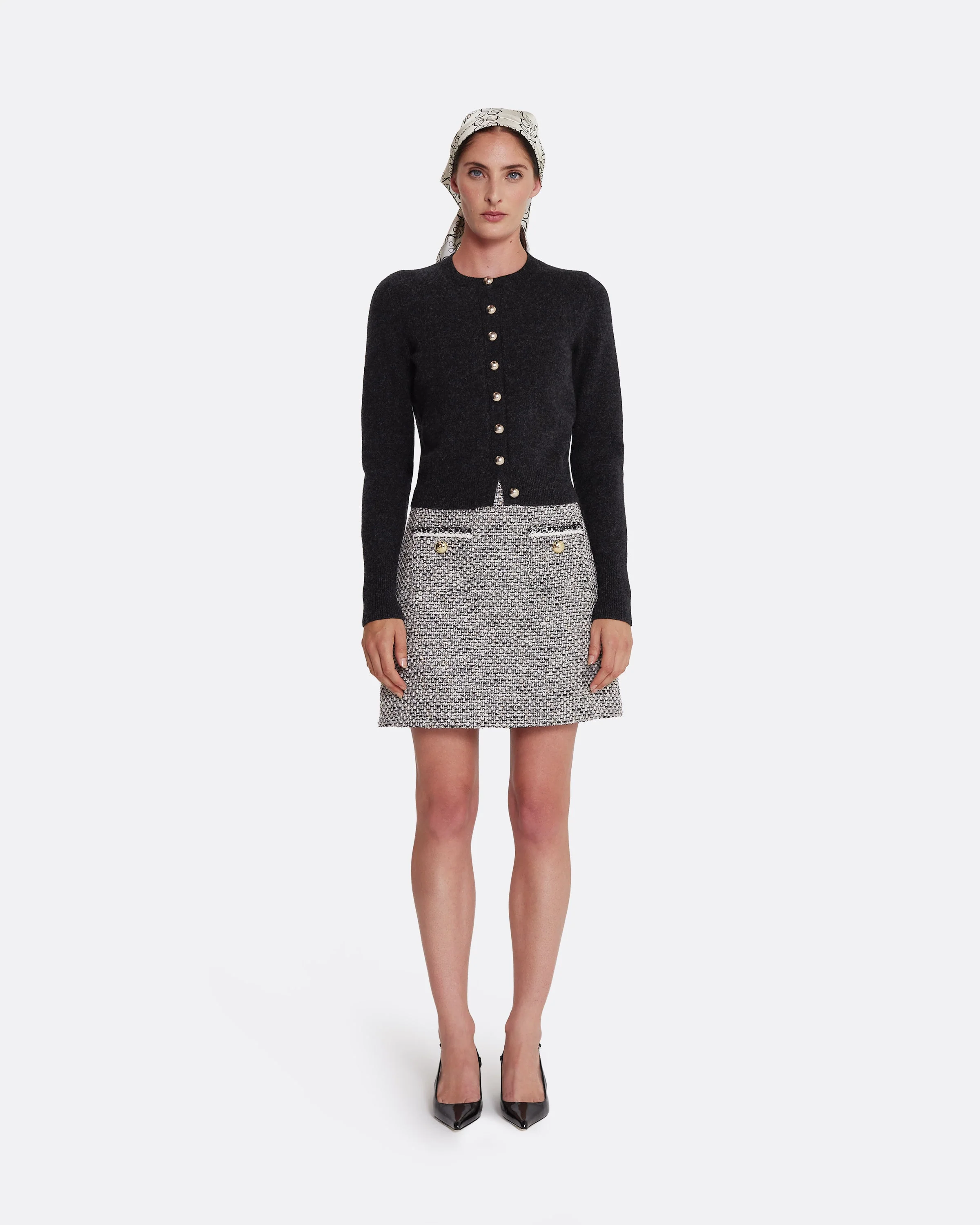 Ornella Skirt in Greyscale - Image 14